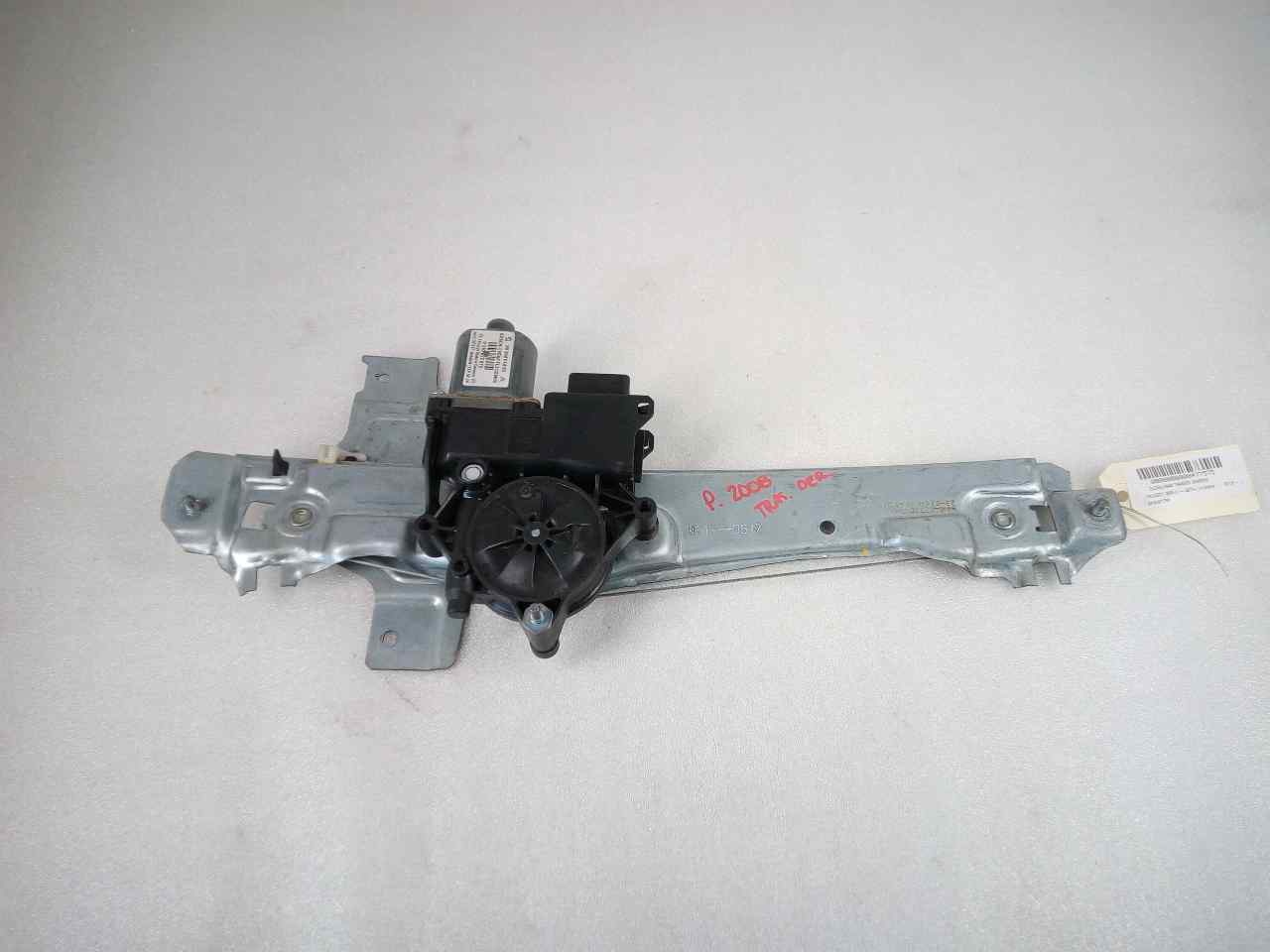 PEUGEOT 2008 1 generation (2013-2020) Rear Right Door Window Regulator 9816401780 24826812