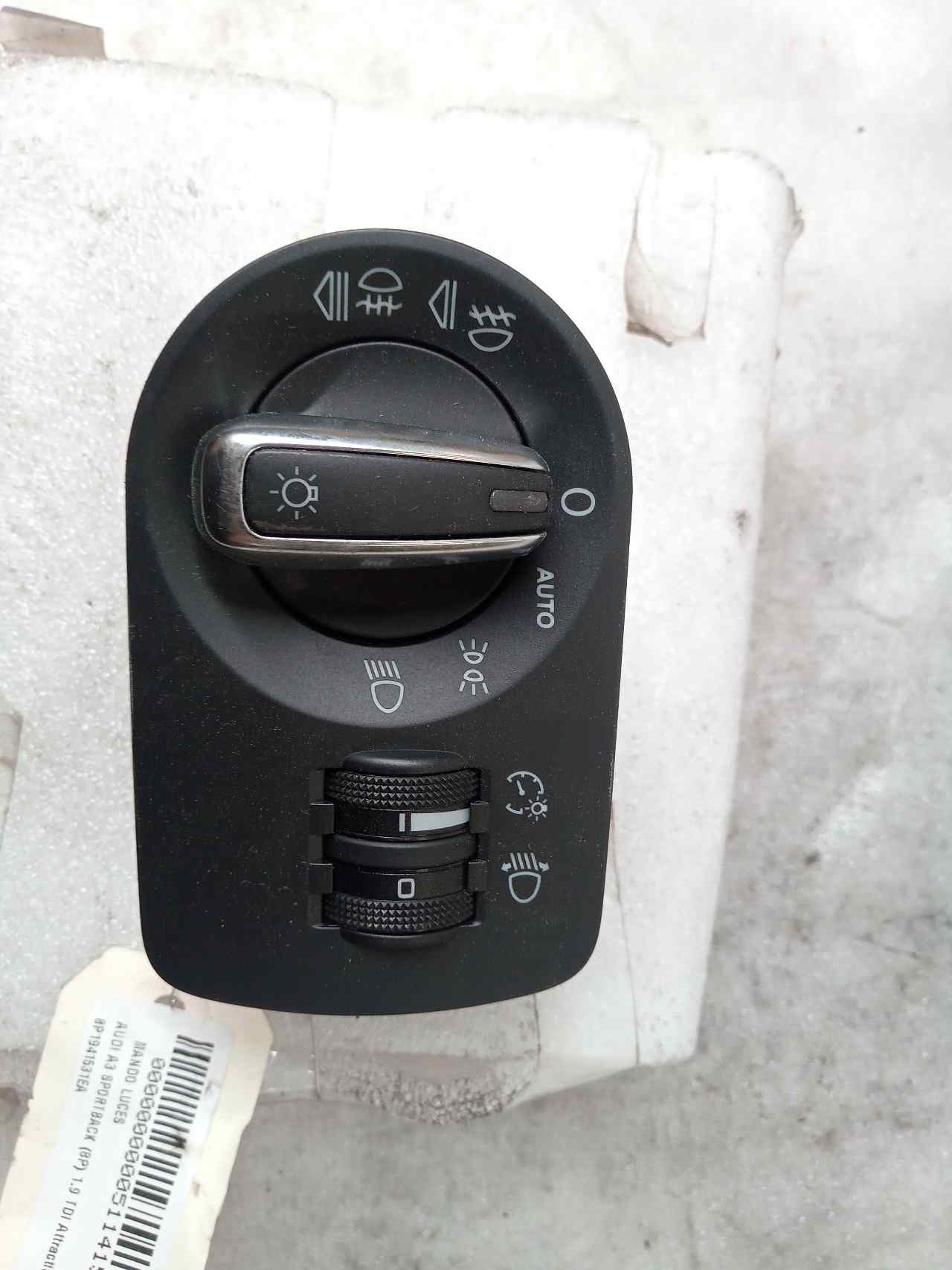 AUDI A3 8P (2003-2013) Headlight Switch Control Unit 8P1941531EA 24828224