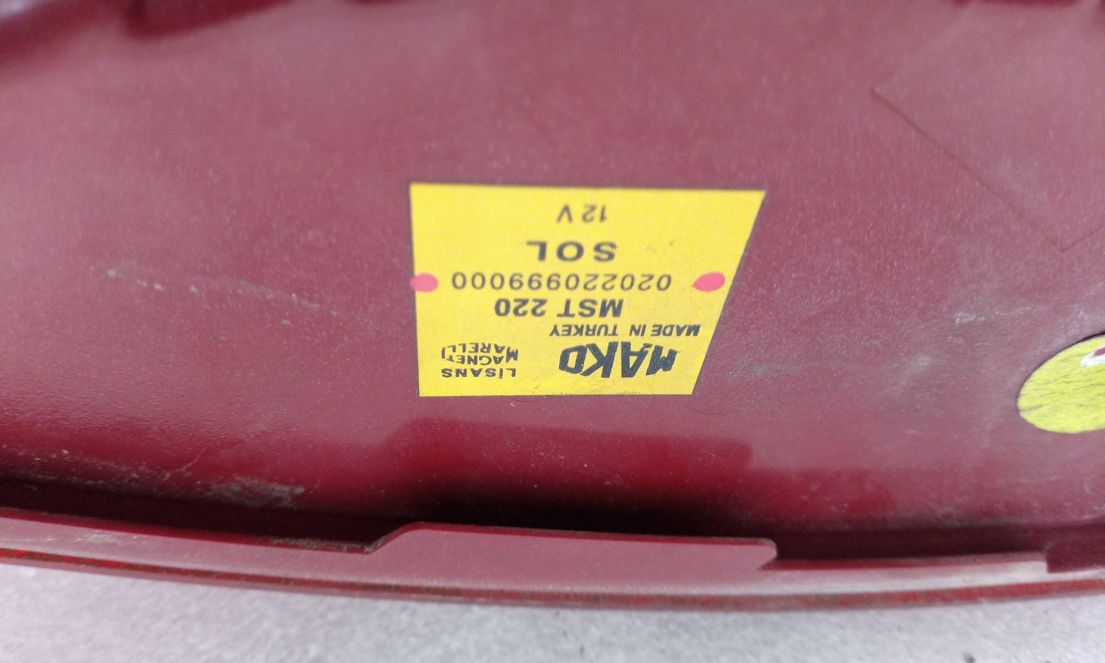 Pisca tras esquerdo D4FA 020220999000 de Hyundai Accent iii sedán (mc) 2005-2010 - pieza usada