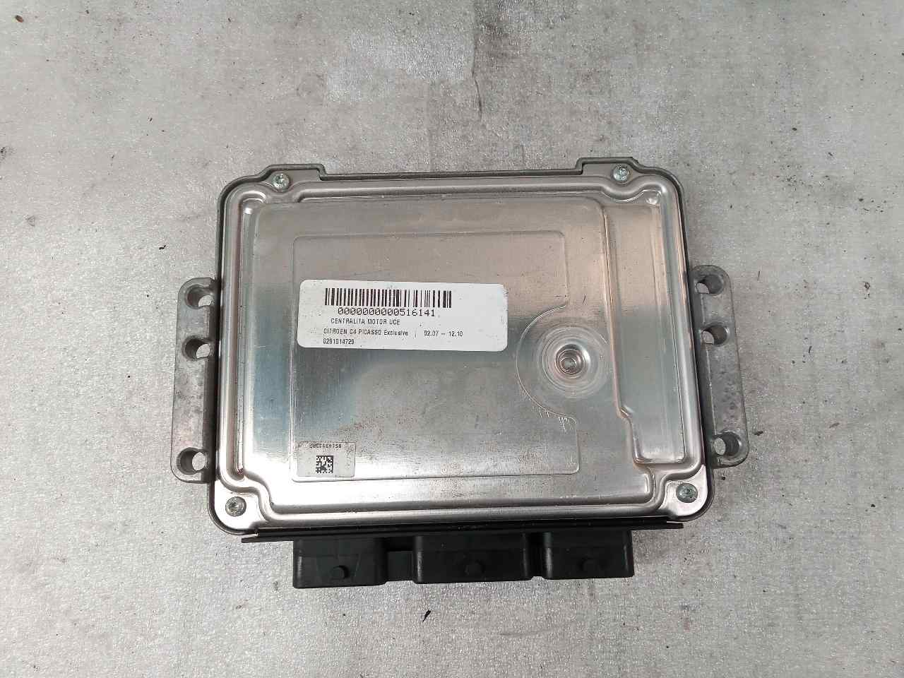 CITROËN C4 Picasso 1 generation (2006-2013) Variklio kompiuteris 0281014729 24855798