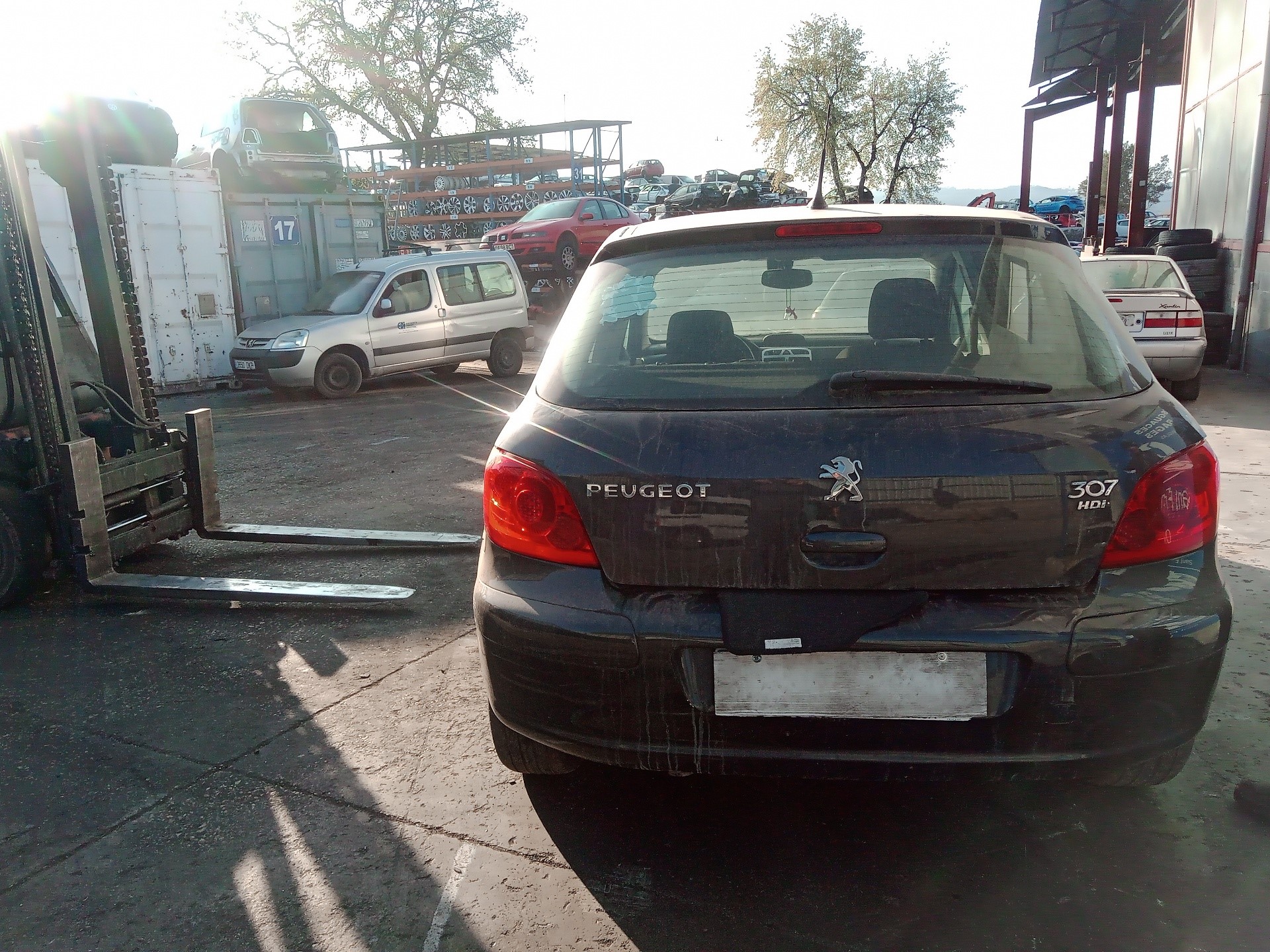 PEUGEOT 307 1 generation (2001-2008) Блок предохранителей 9660105980 23801512