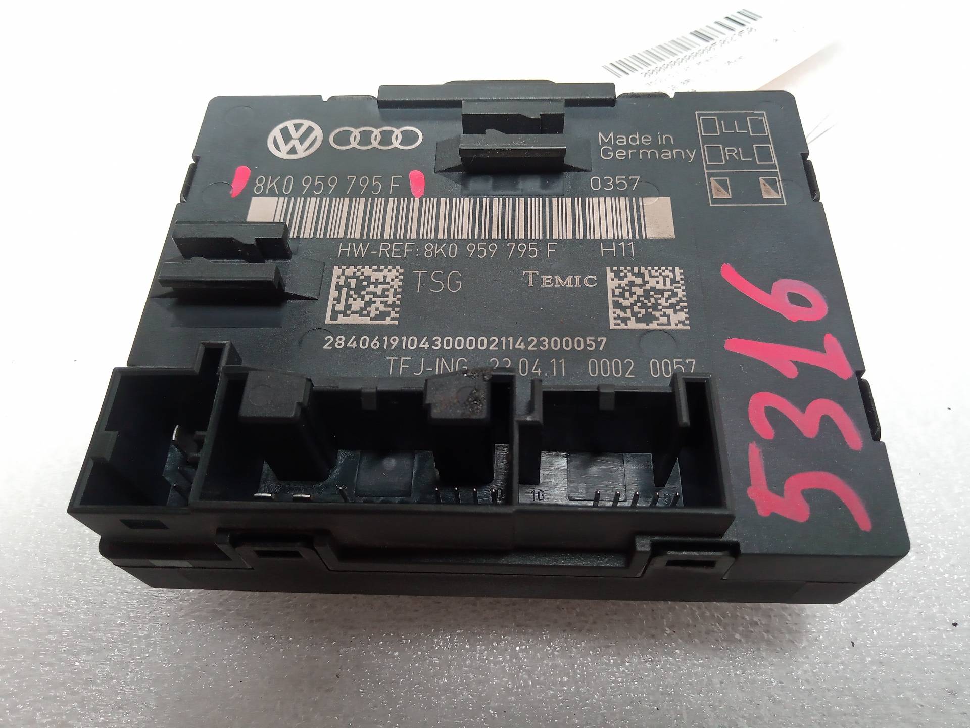 AUDI Q5 8R (2008-2017) Alte unități de control 8K959795F 23815361