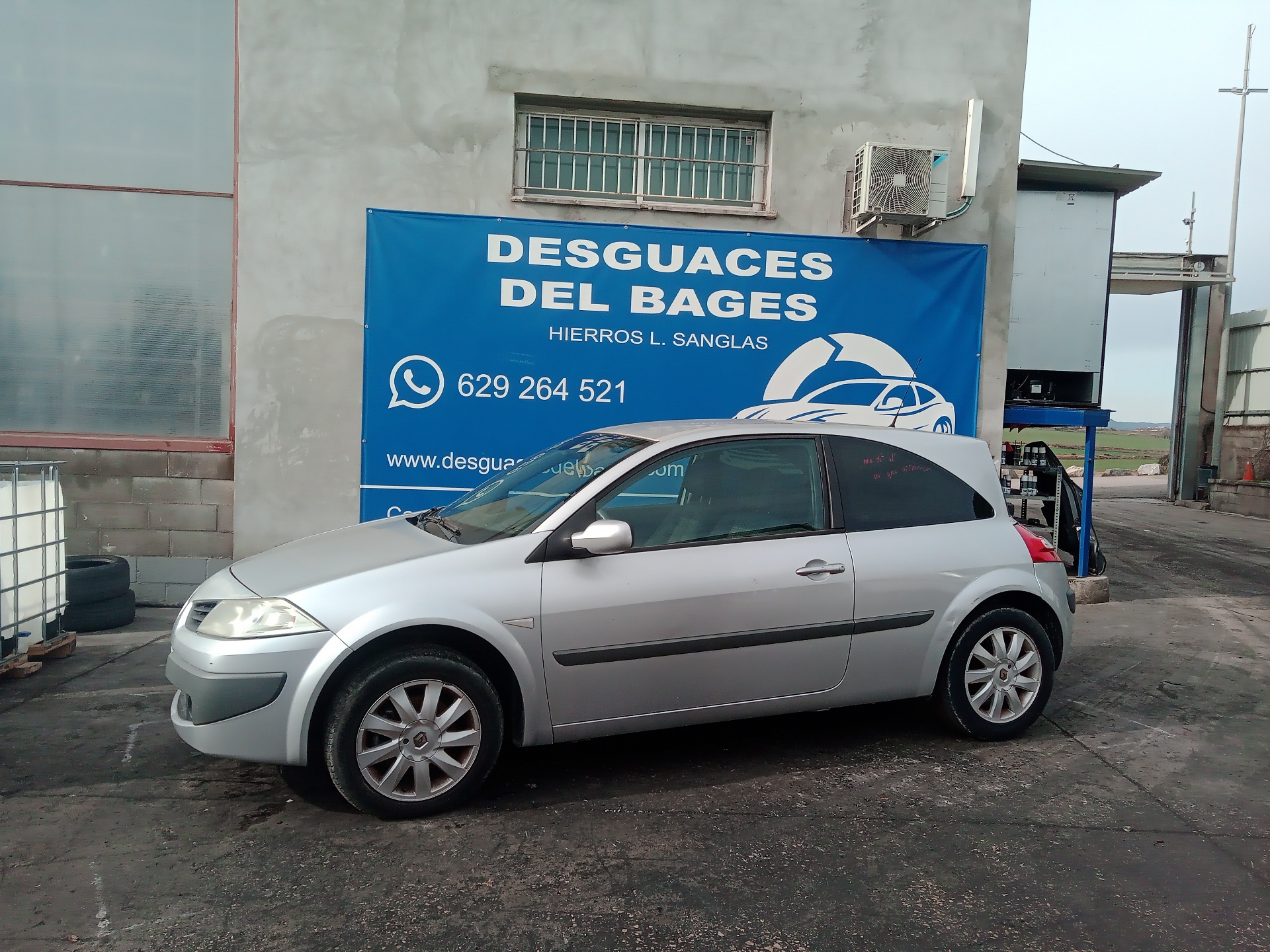 RENAULT Megane 2 generation (2002-2012) Зеркало передней правой двери 12353070 21631015