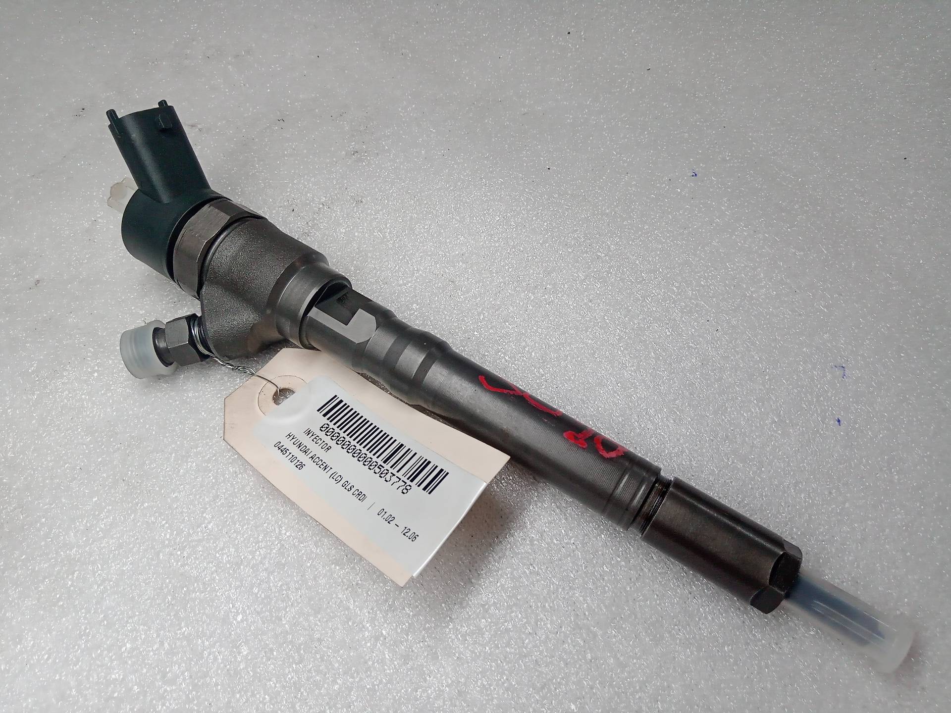 HYUNDAI Accent LC (1999-2013) Fuel Injector 0445110126 24839929
