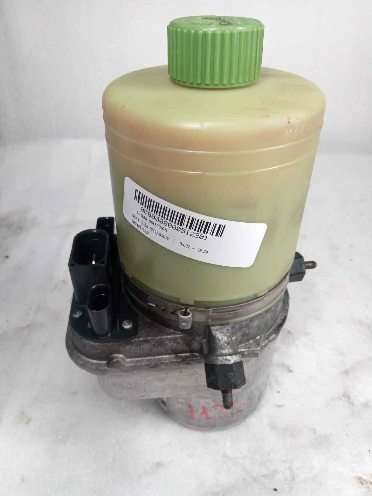 SEAT Ibiza 3 generation (2002-2008) Power Steering Pump 6Q0423156M 24828419