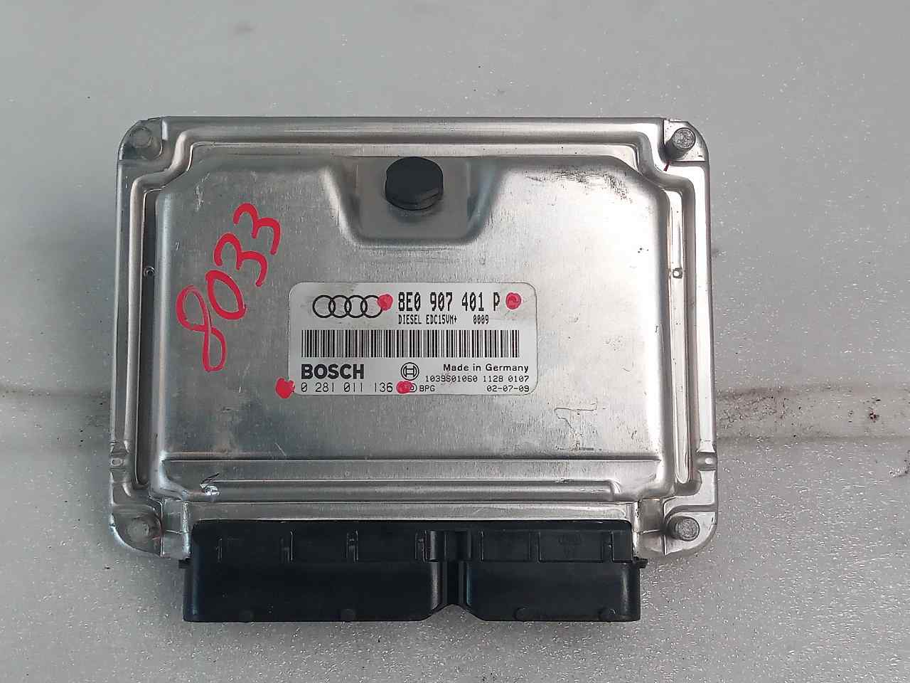 Switchboard engine uce 8E0907401P de Audi A4 b7 (8ec) 2004-2008 - pieza usada