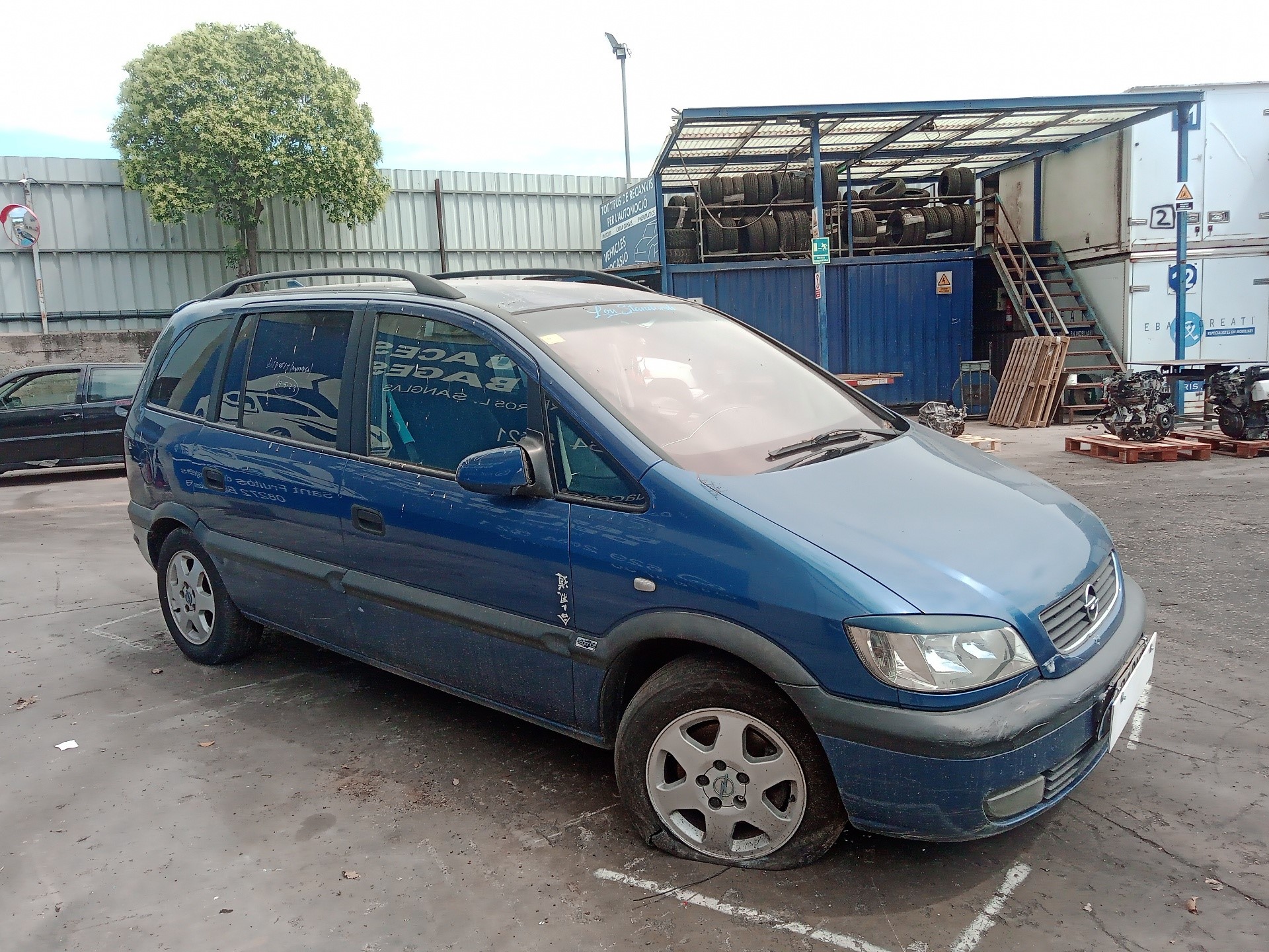 OPEL Zafira A (1999-2003) Galinis dešinys žibintas 62281 23801171