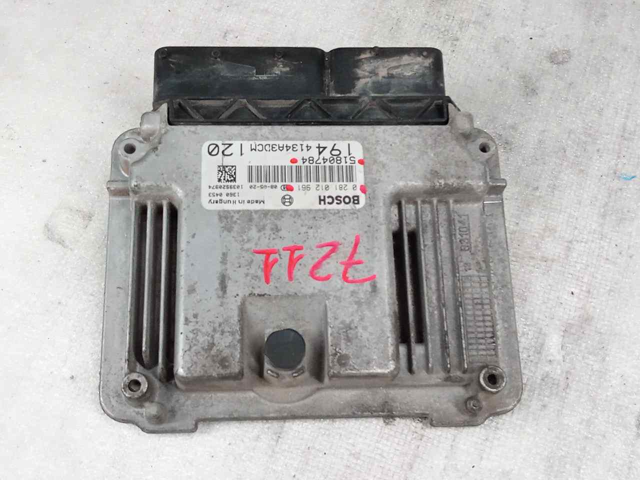 FIAT Croma 194 (2005-2011) Блок за управление на двигателя ECU 0281012961 23803436