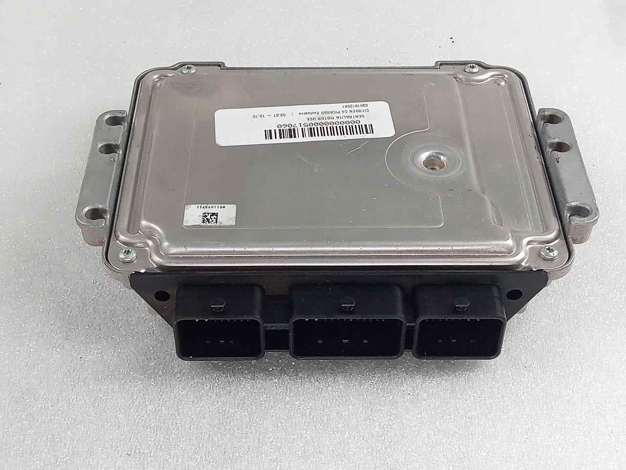 CITROËN C4 Picasso 1 generation (2006-2013) Engine Control Unit ECU 0281012981 25187854