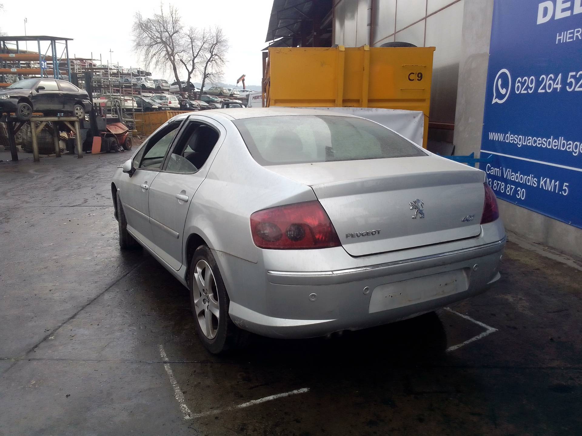 PEUGEOT 407 1 generation (2004-2010) Блок управления двигателем 9663548180 20054036