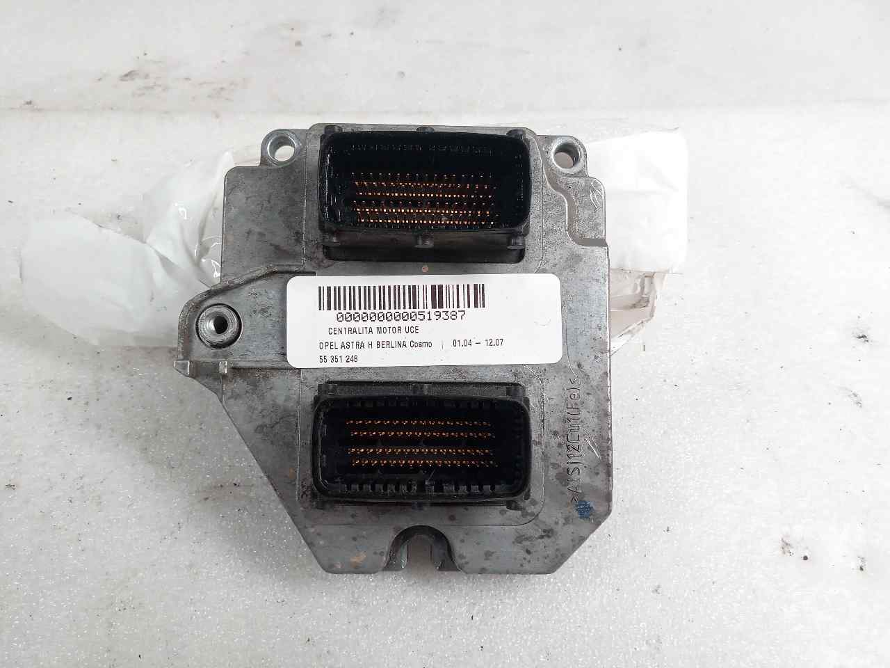 OPEL Astra J (2009-2020) Motorstyrenhet ECU 55351248 25719052