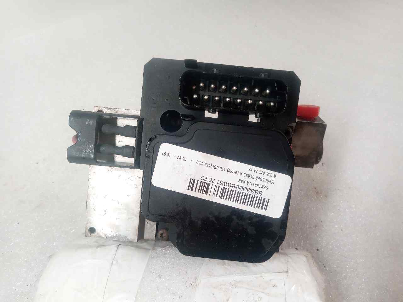 MERCEDES-BENZ A-Class W168 (1997-2004) ABS pump A0034317412 25240647