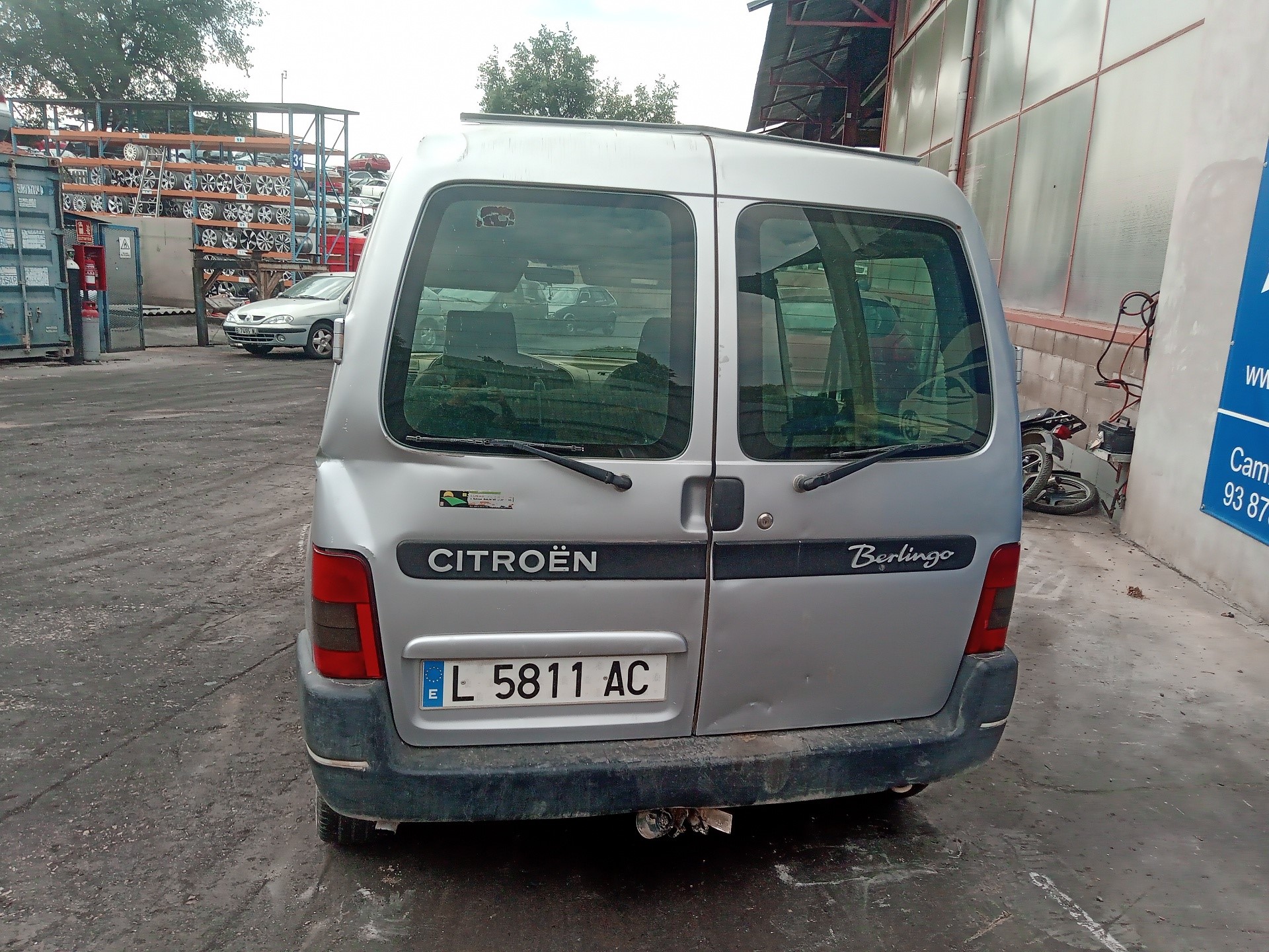 CITROËN Berlingo 1 generation (1996-2012) Ремень безопасности передний правый 241097 24827283