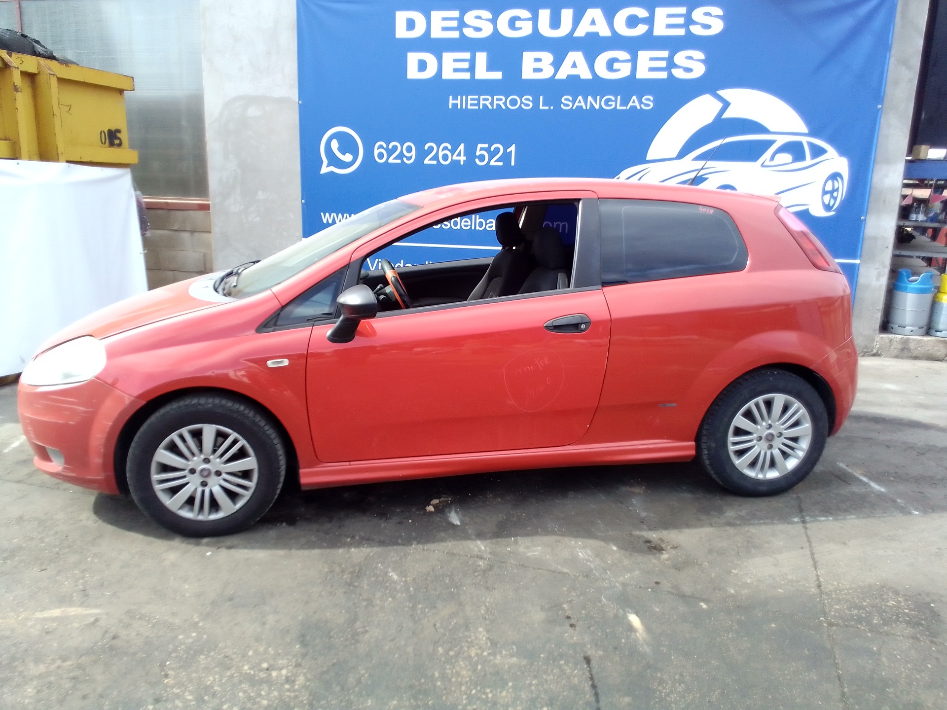 FIAT Grande Punto 1 generation (2006-2008) Egyéb vezérlőegységek 07354606210 25240165