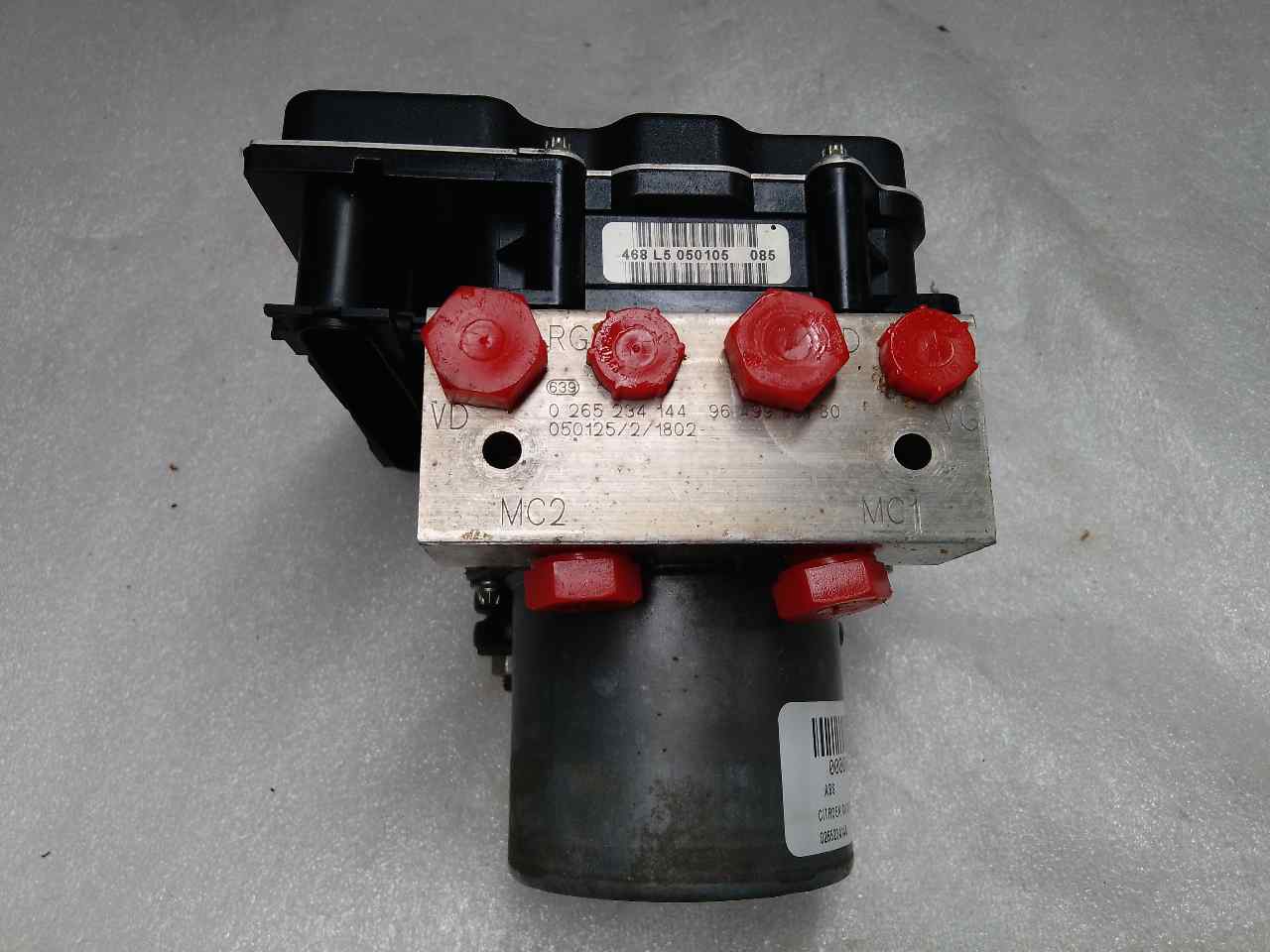 CITROËN C4 1 generation (2004-2011) ABS pumpe 0265234144 23800879