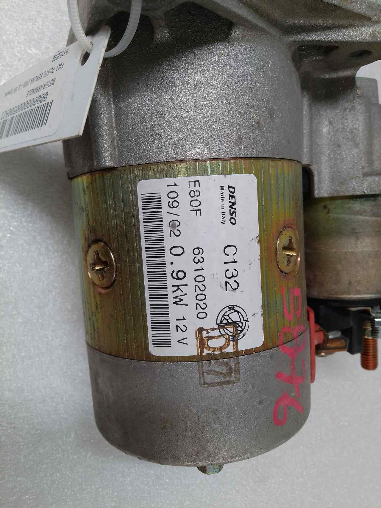 FIAT Punto 3 generation (2005-2020) Starter Motor 63102020 24839672