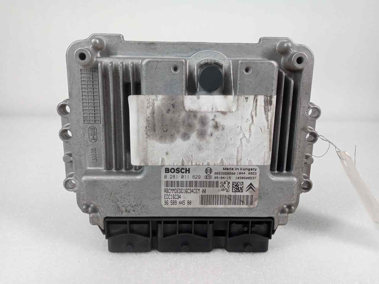 CITROËN C4 1 generation (2004-2011) Блок керування двигуном ECU 0281011629 20076949