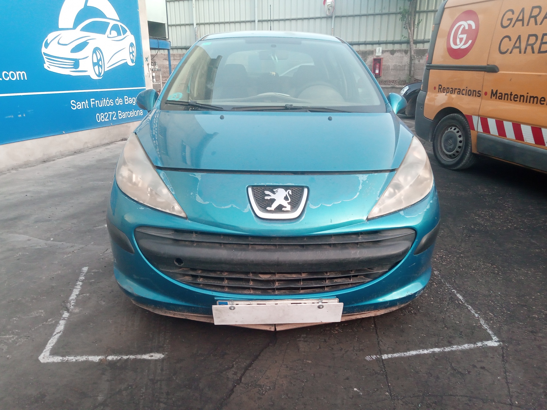 PEUGEOT 207 1 generation (2006-2009) Saugiklių dėžė 9659285380 23802054