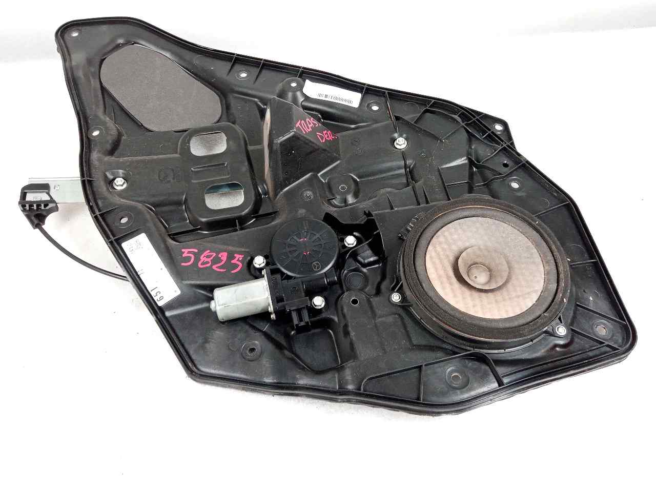 MAZDA 2 2 generation (2007-2014) Bakre høyre dør vindusregulator D6517297XB 21631039