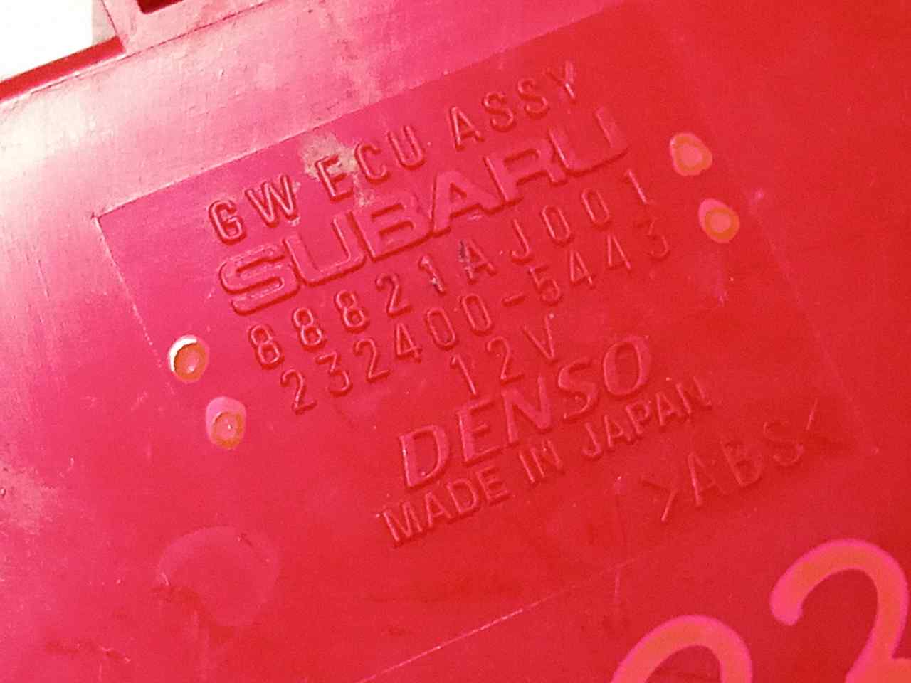 SUBARU Legacy 5 generation (2009-2015) Другие блоки управления 88821AJ001 23815114