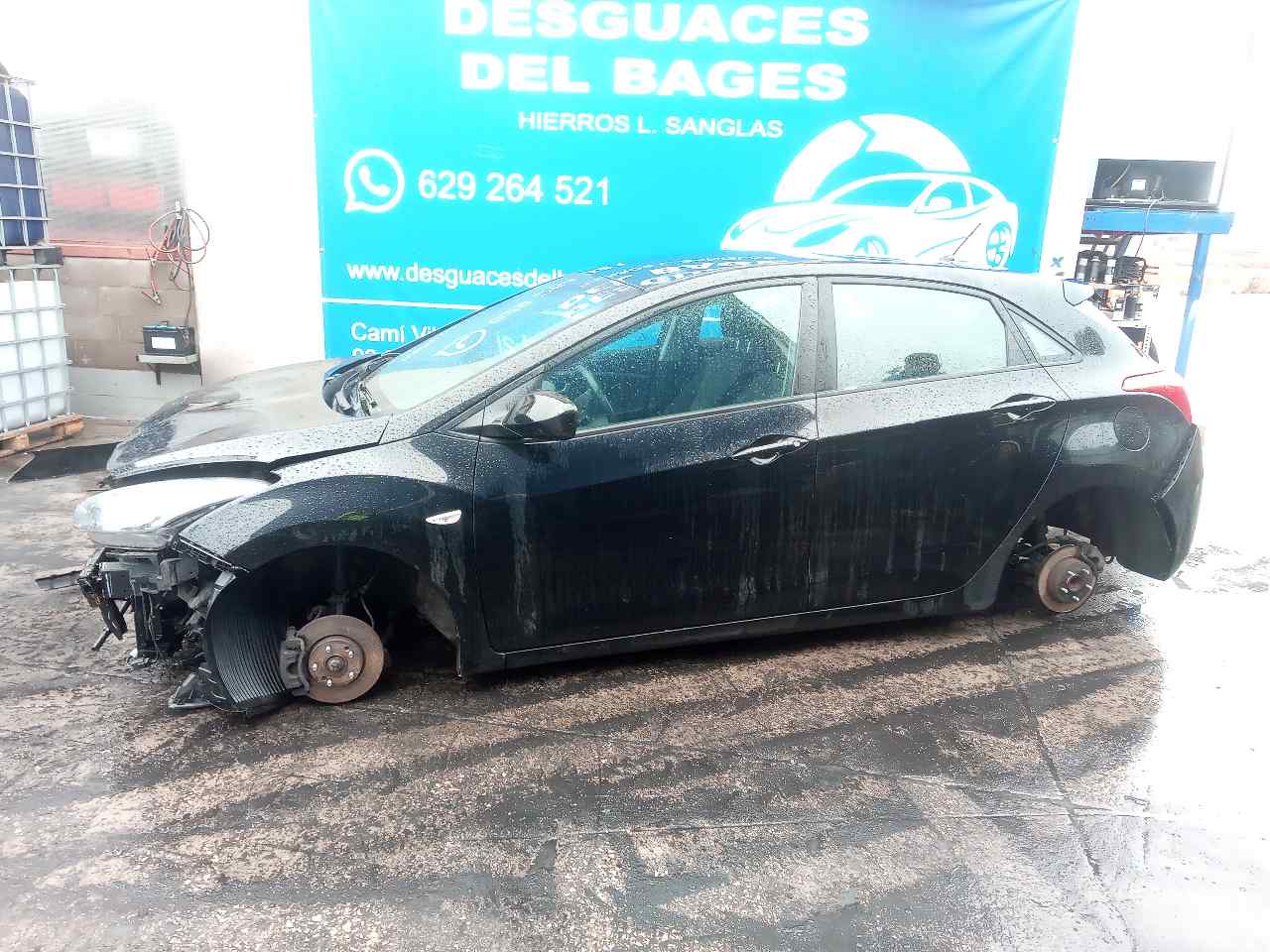 HYUNDAI i30 GD (2 generation) (2012-2017) Priekinių dešinių durų stiklo pakelėjo varikliukas 9127100100 24797166