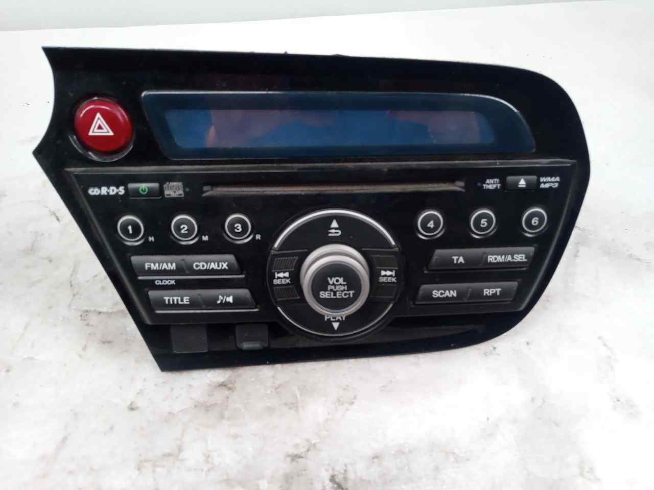 HONDA Insight 2 generation (2009-2015) Music Player Without GPS 39100TM8G01 24828125