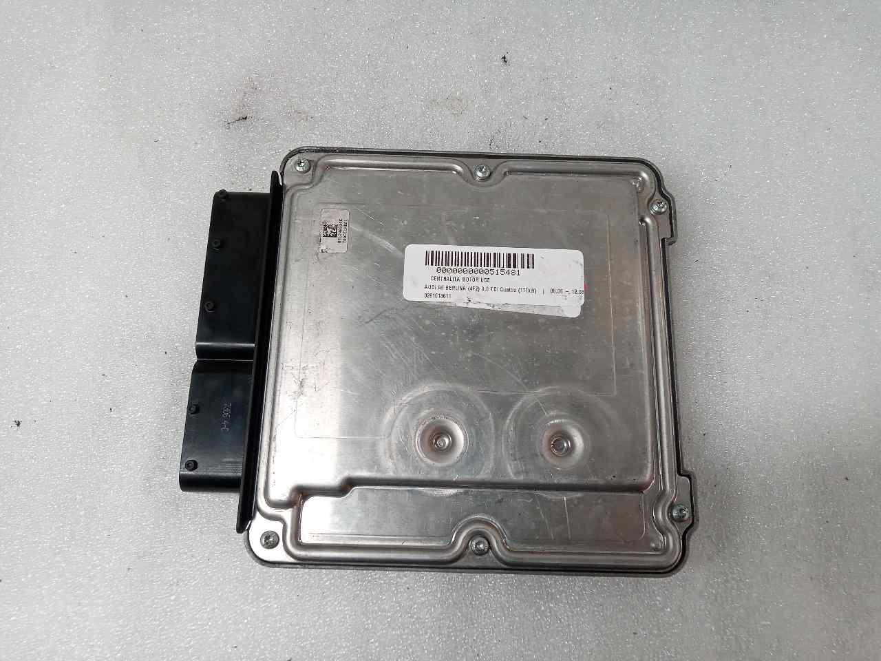 AUDI A6 C6/4F (2004-2011) Μονάδα ελέγχου κινητήρα ECU 0281013611 25036702