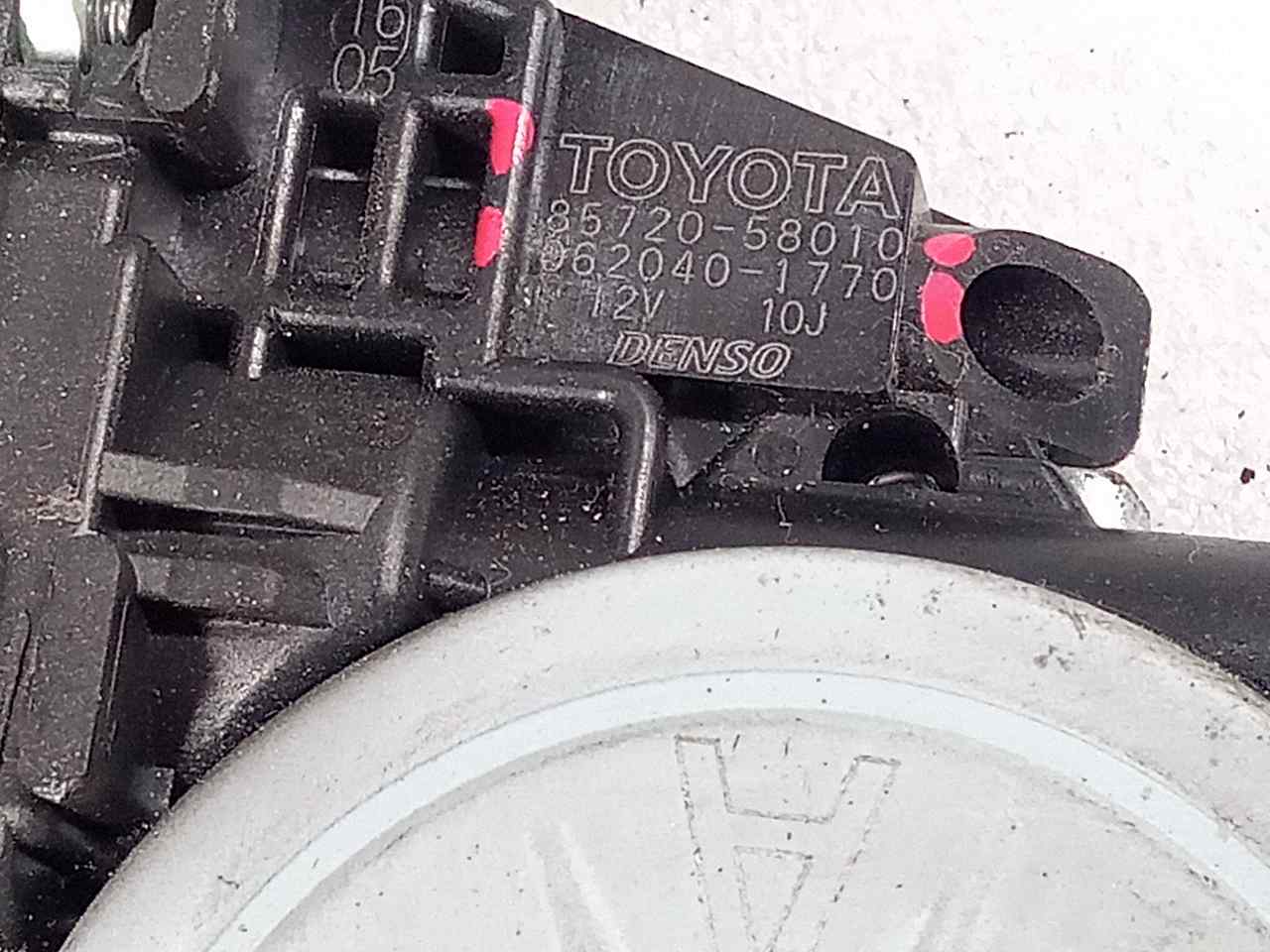 TOYOTA Land Cruiser 70 Series (1984-2024) Moteur de commande de vitre de porte avant droite 8572058010 24824248