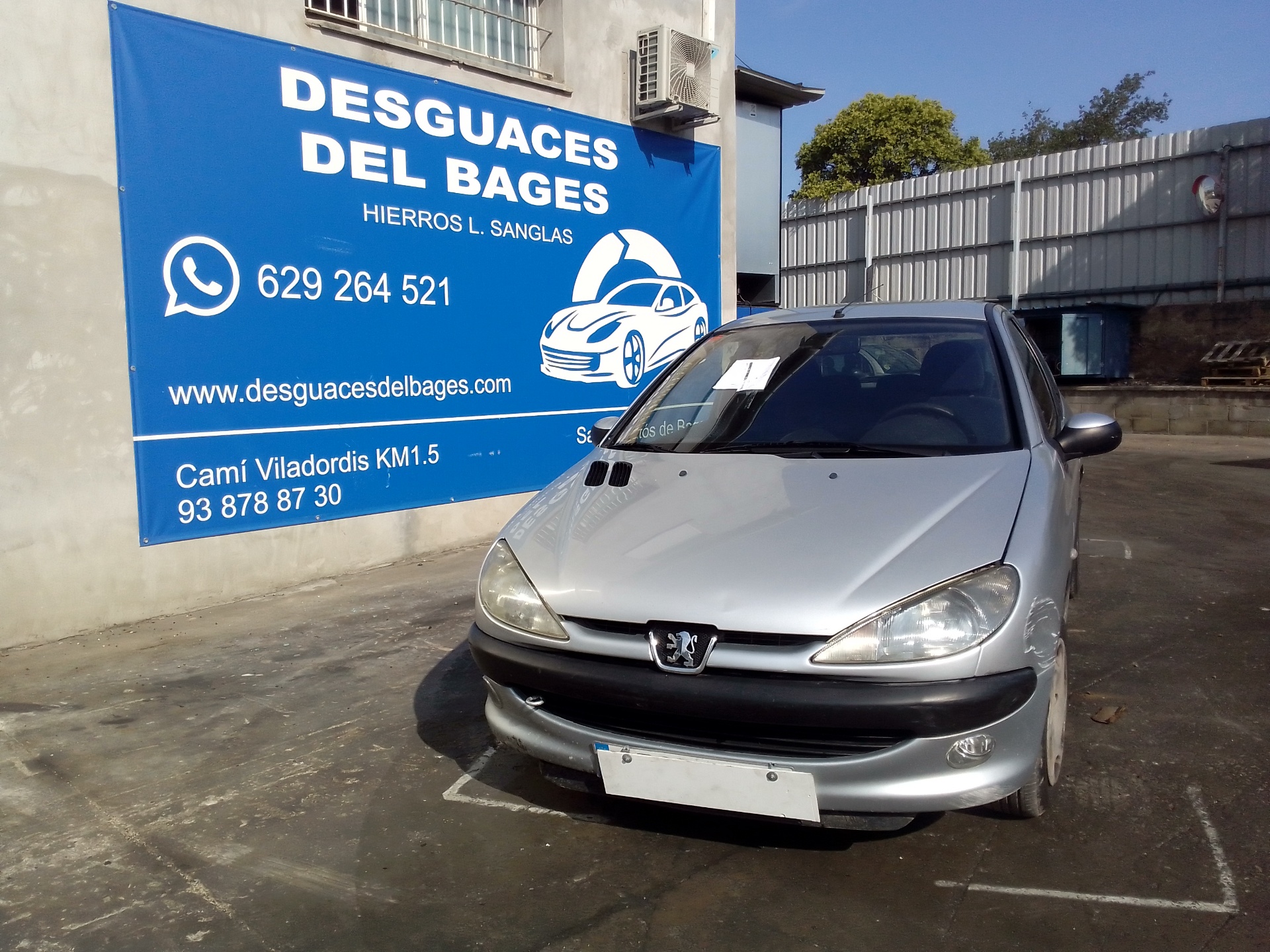 PEUGEOT 206 1 generation (1998-2009) Спідометр 9645096080 25320394