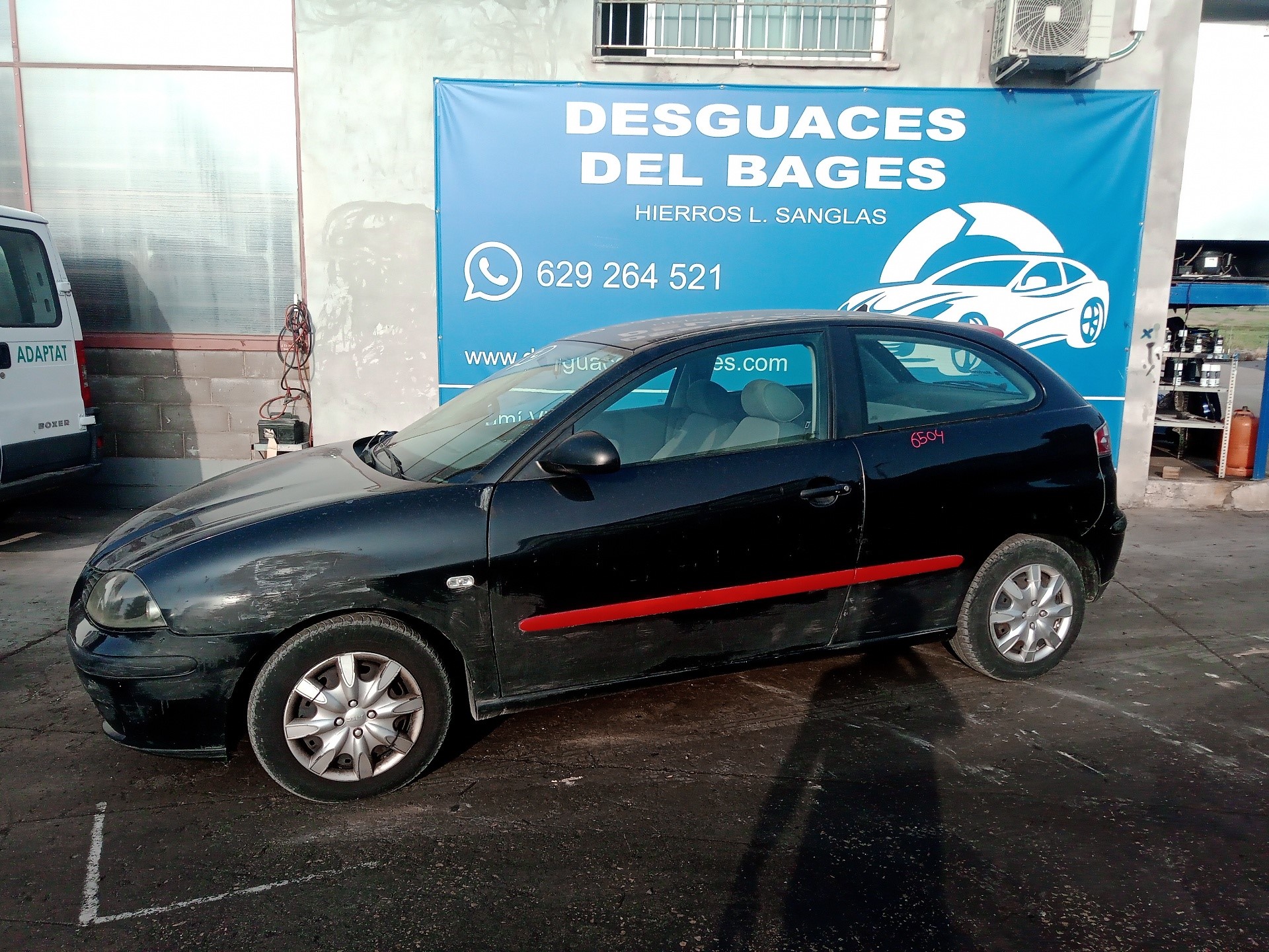 SEAT Ibiza 3 generation (2002-2008) Aizmugurējais kreisais lukturis 45404 23801867