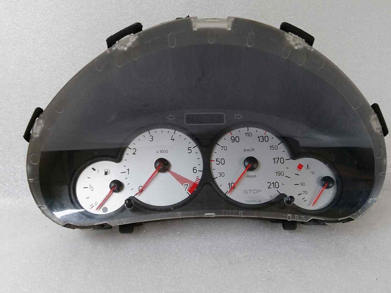 PEUGEOT 206 1 generation (1998-2009) Speedometer 9655976380 24839746
