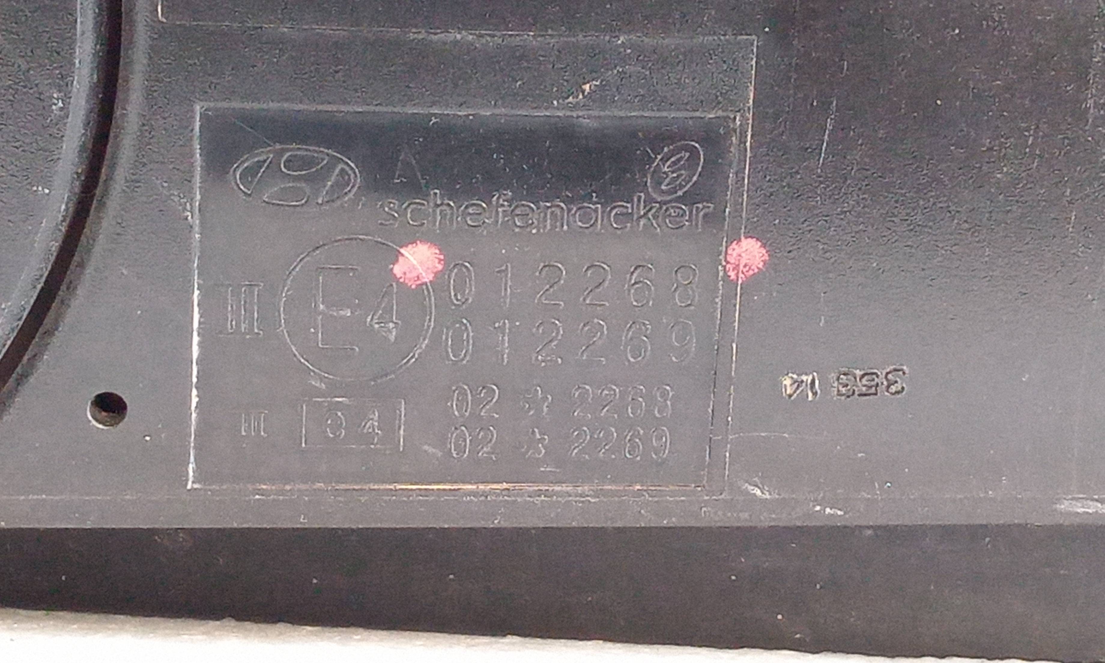 Retrovisor esquerdo 012268 de Hyundai Tucson (jm) 2006-2007 - pieza usada