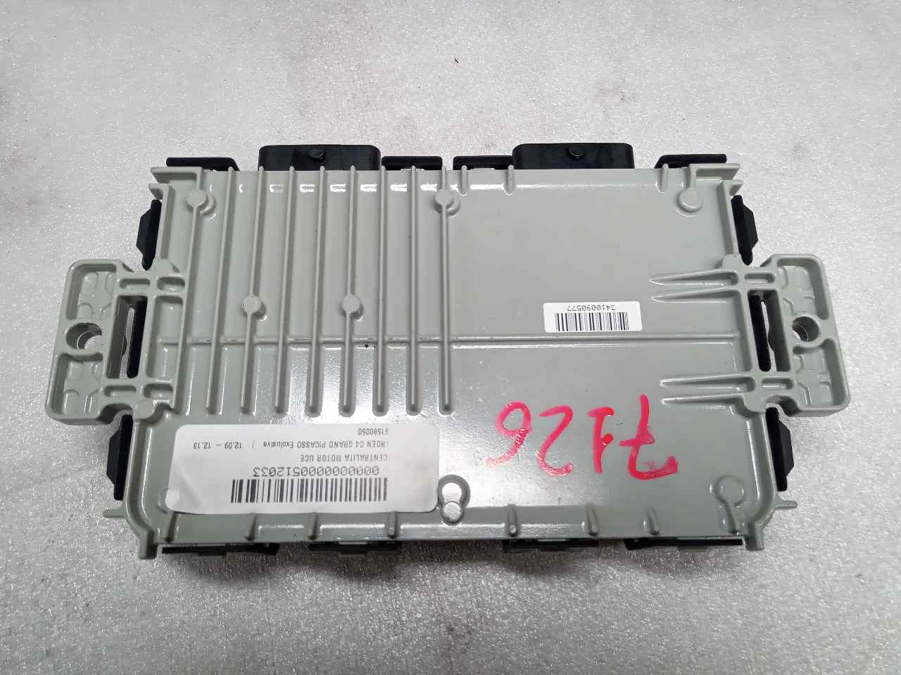 CITROËN C4 Picasso 1 generation (2006-2013) Engine Control Unit ECU 4461580050 24854253