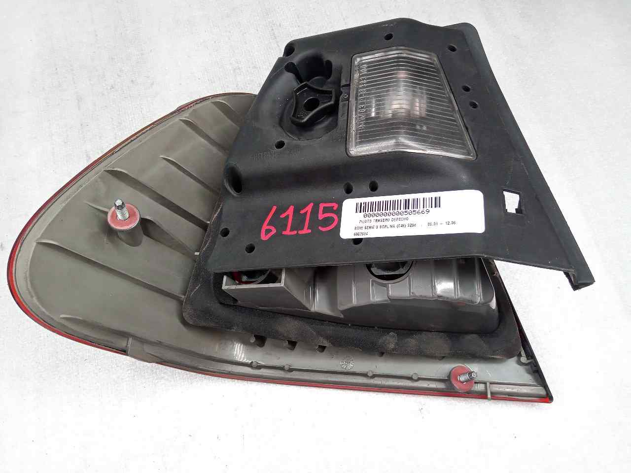 BMW 3 Series E46 (1997-2006) Rear Right Taillight Lamp 6907934 23801906