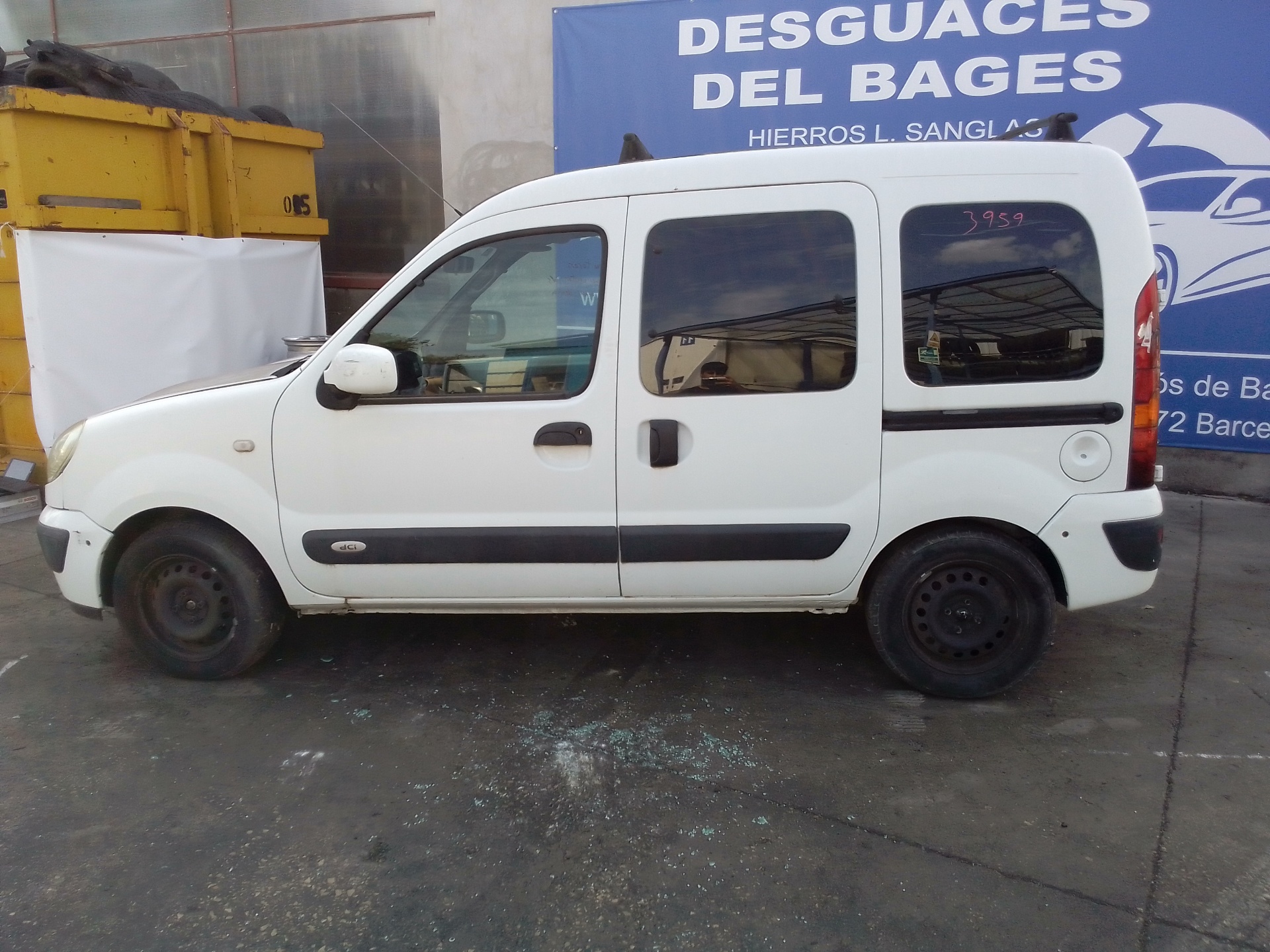 RENAULT Kangoo 1 generation (1998-2009) Преден ляв фар 8200236690 20042398