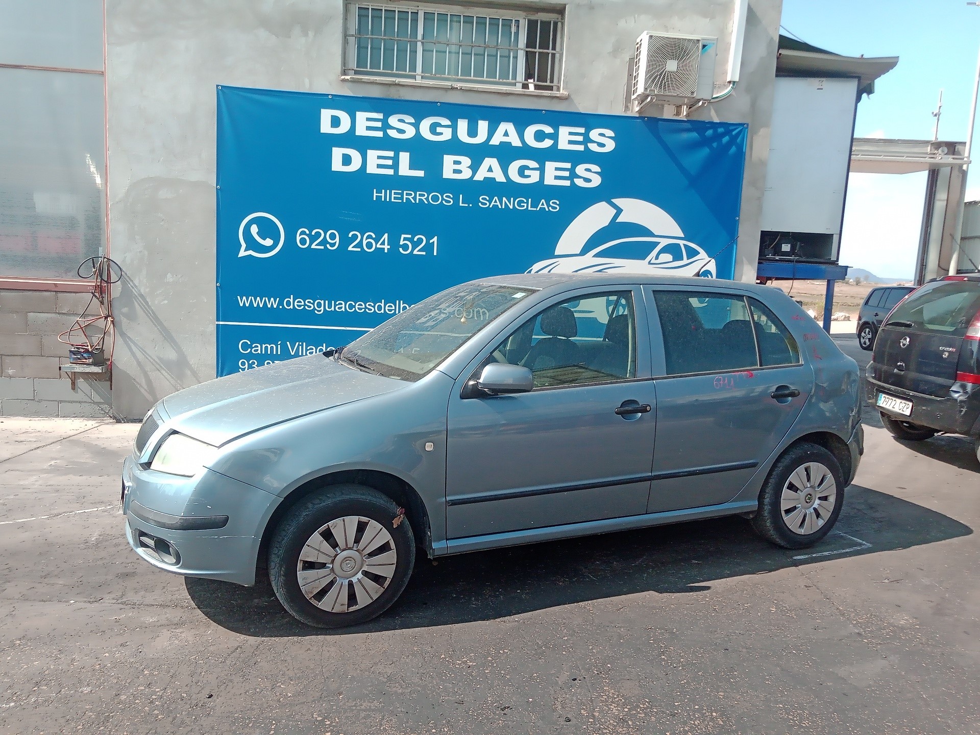 SKODA Fabia 6Y (1999-2007) Priekšējais kreisais lukturis 246365 25320574