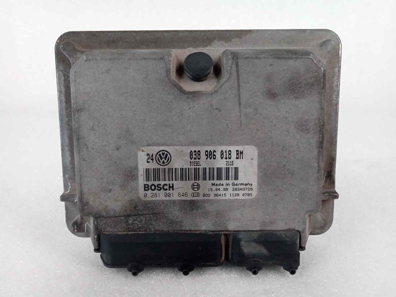 VOLKSWAGEN Bora 1 generation (1998-2005) Блок керування двигуном ECU 0281001846 21627911