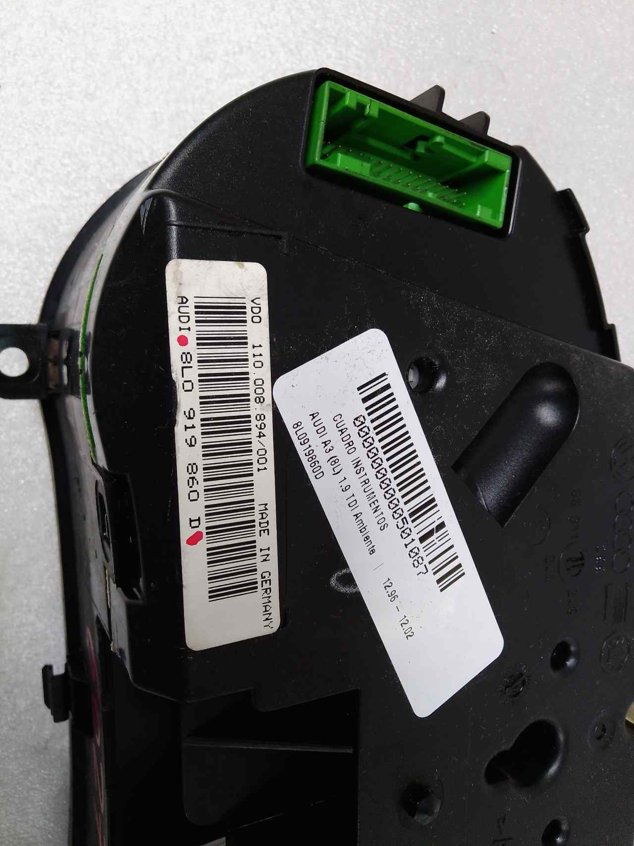 AUDI A3 8L (1996-2003) Speedometer 8L0919860D 25320362