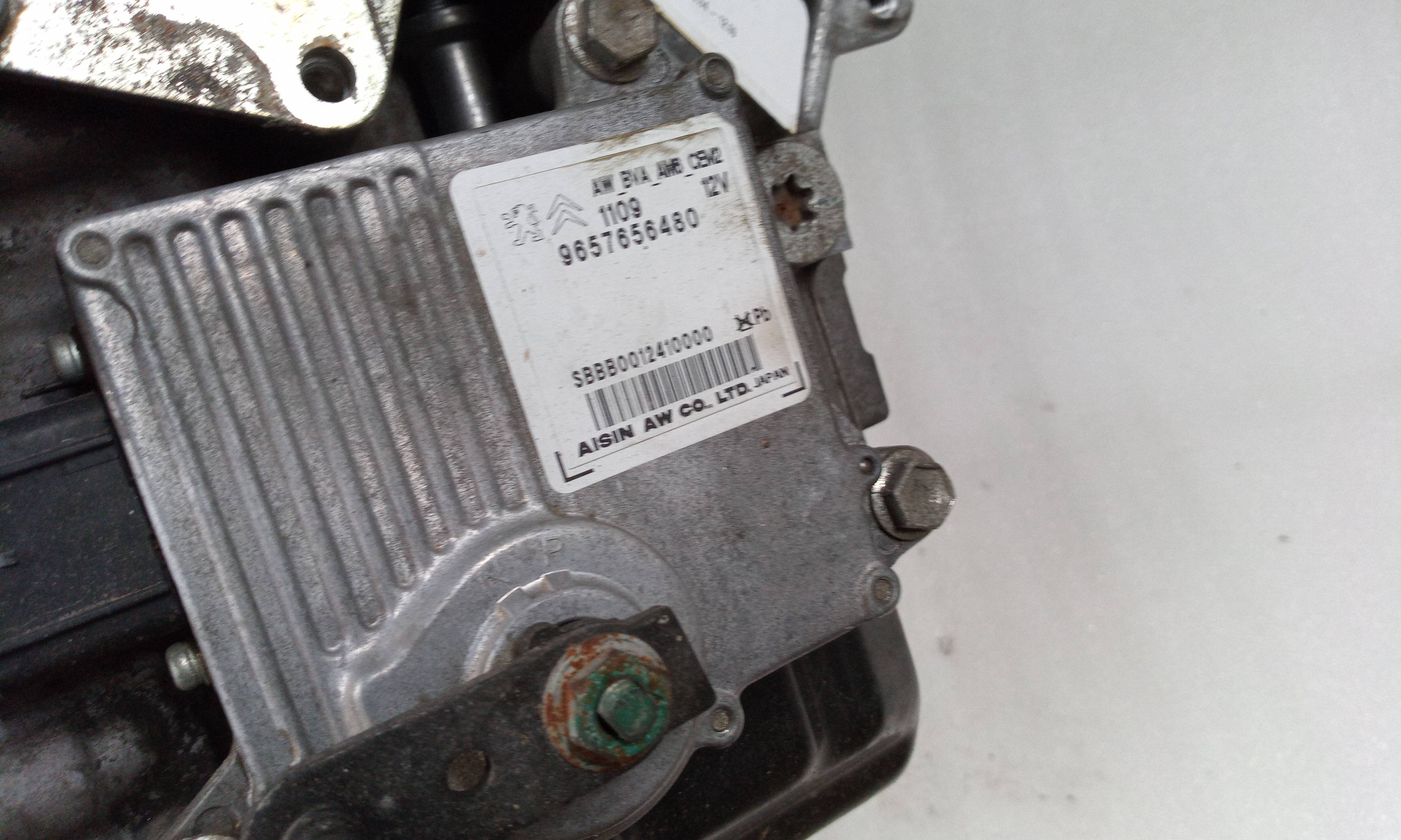 PEUGEOT 607 1 generation (2000-2008) Gearbox 20GG07 25755278