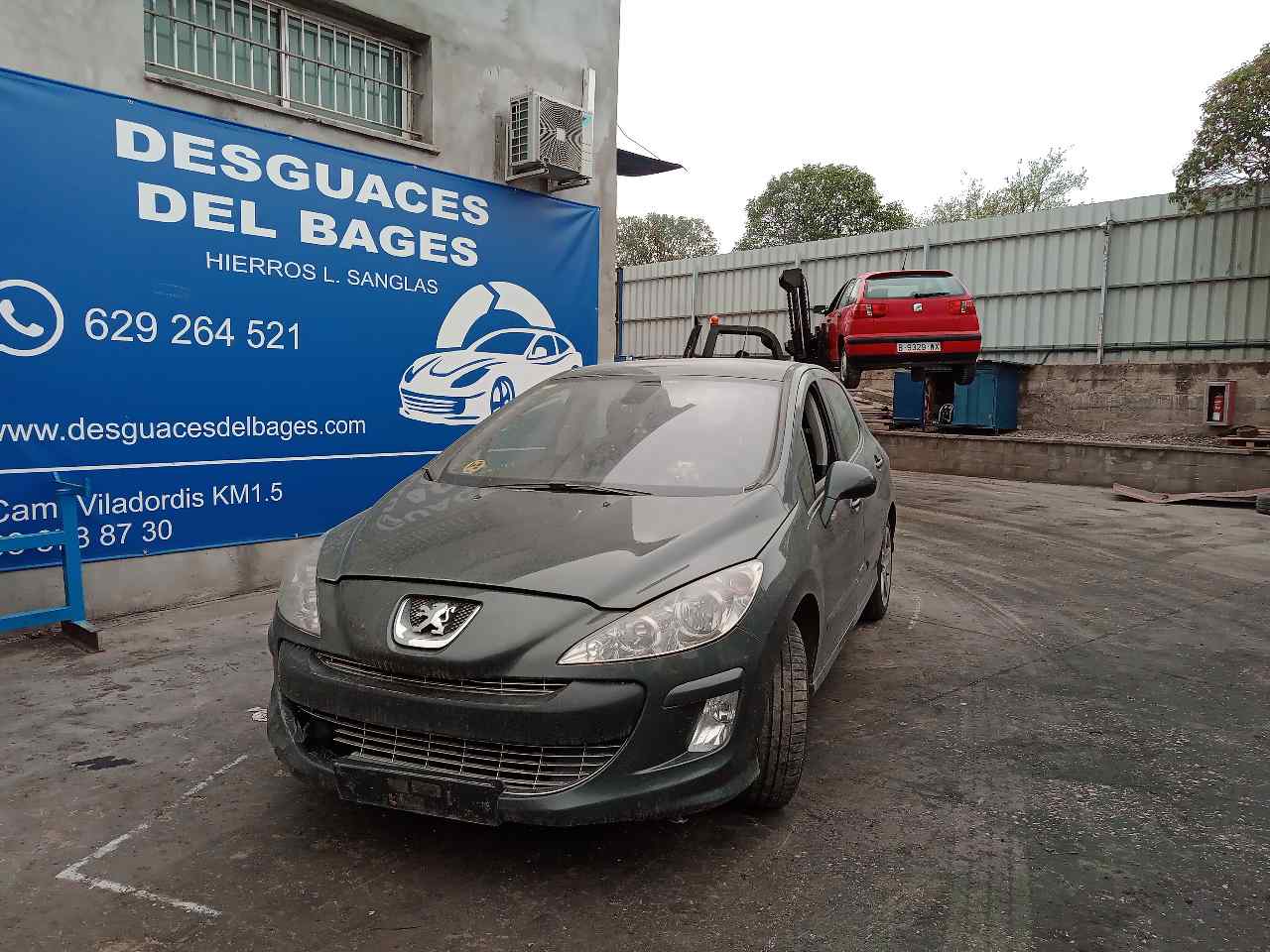 PEUGEOT 308 T7 (2007-2015) Вентилятор диффузора 9680354280 24826741