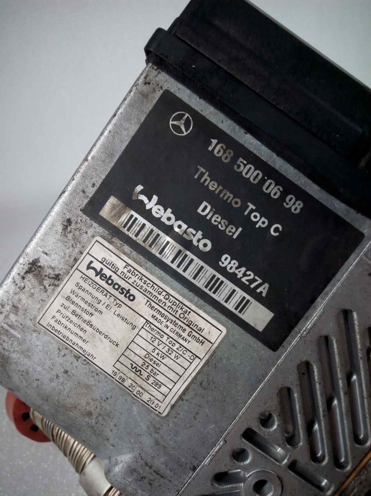 MERCEDES-BENZ A-Class W168 (1997-2004) Fűtésventilátor 1685000698 20069495