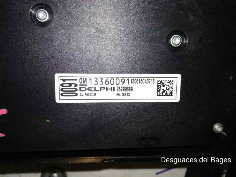 OPEL Corsa D (2006-2020) Music Player Without GPS 13360091 19952256