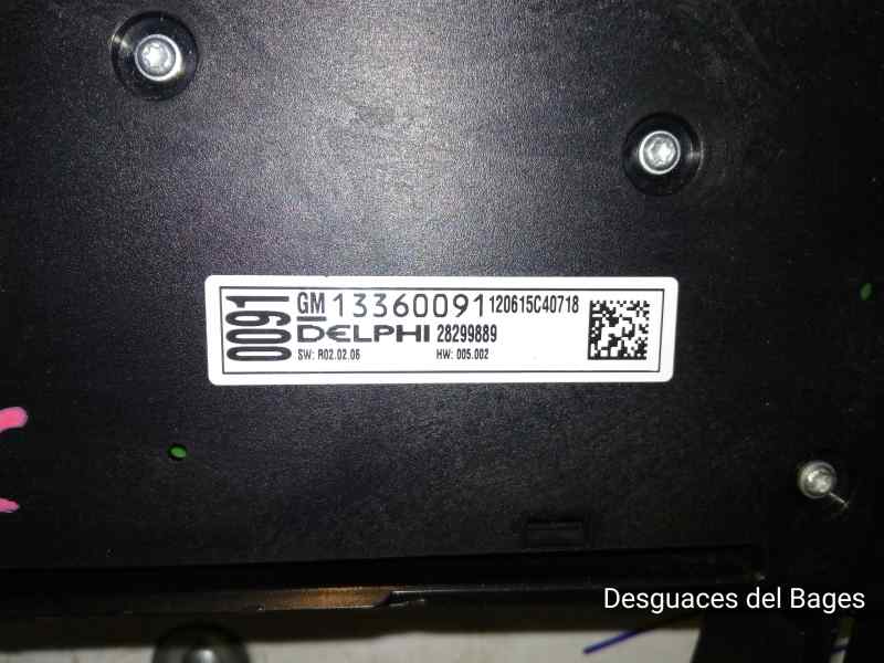 OPEL Corsa D (2006-2020) Lecteur de musique sans GPS 13360091 19952256