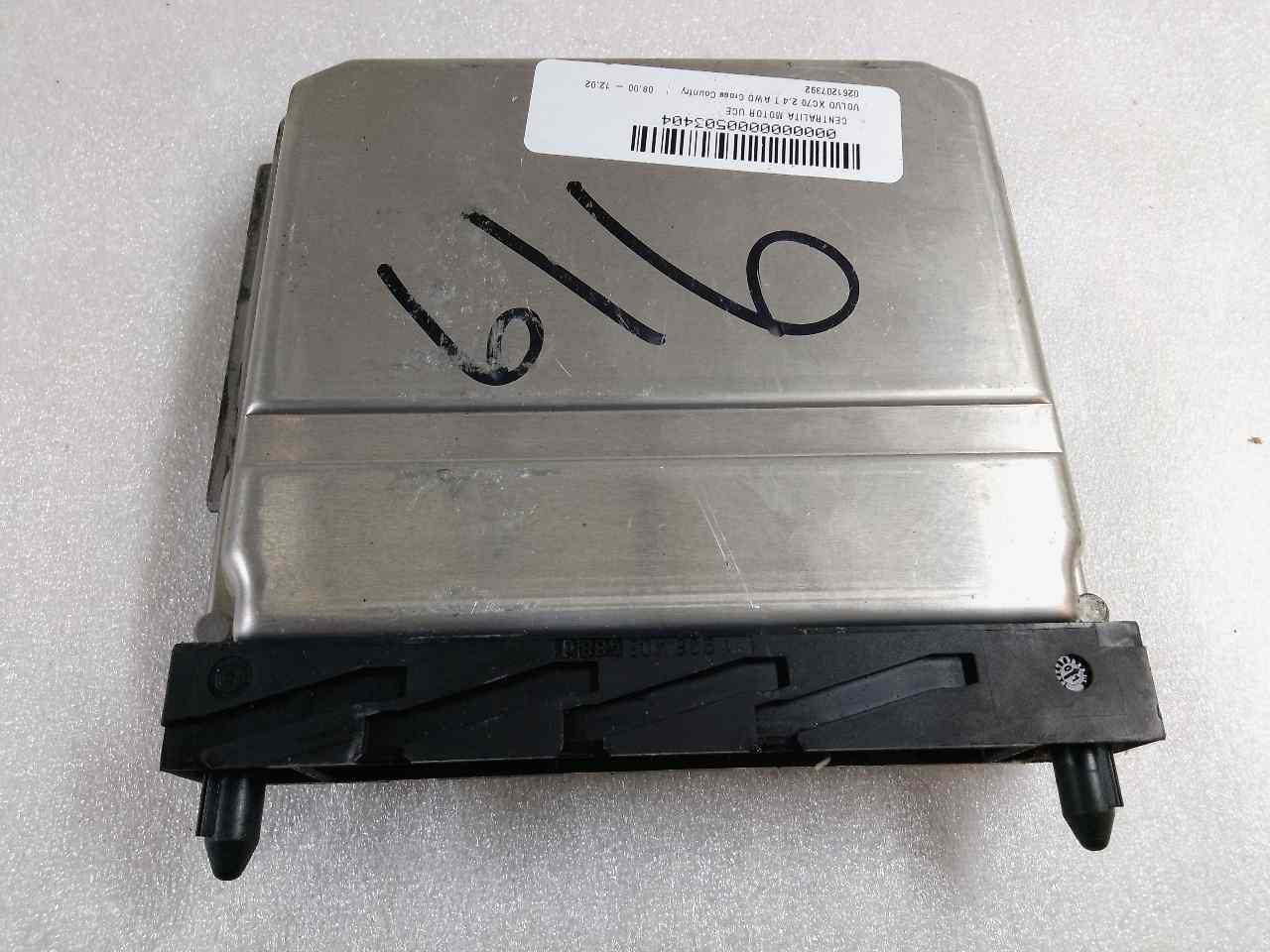 VOLVO XC70 2 generation (2000-2007) Motorstyrenhet ECU 0261207392 23801417