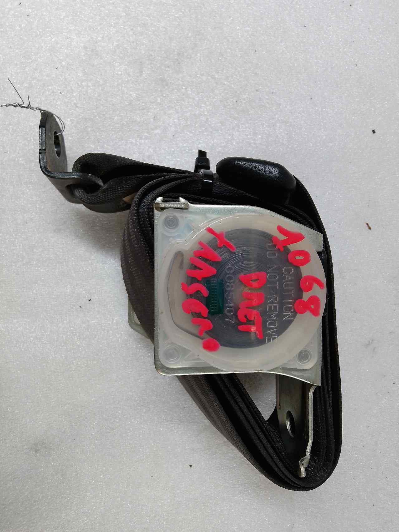 MITSUBISHI Lancer IX (2000-2010) Rear Right Seatbelt D095806 24827269