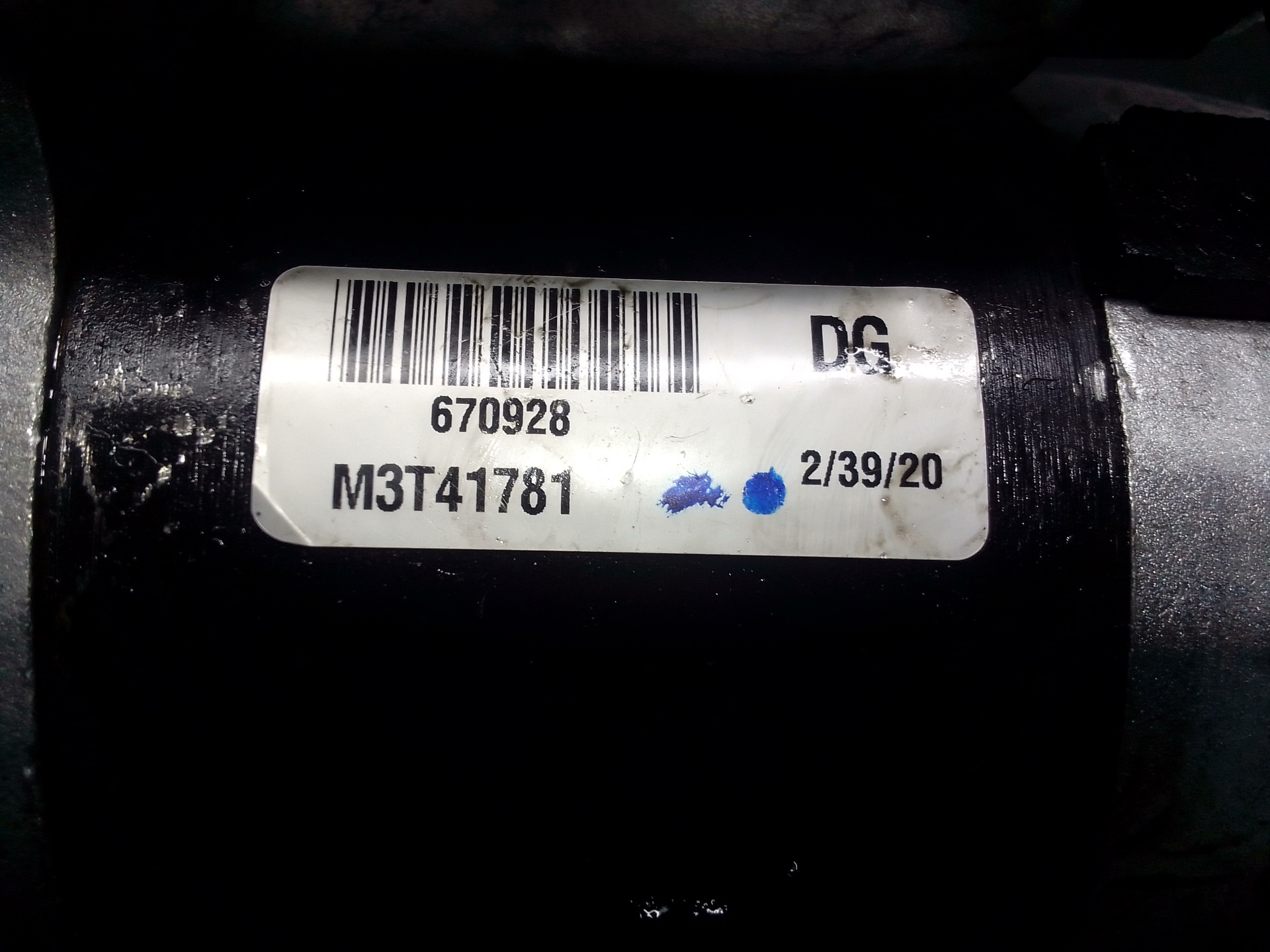 Motor arranque M3T41781 de Suzuki Jimny todo terreno, cerrada (sn) 2005-0 86 CV - pieza usada