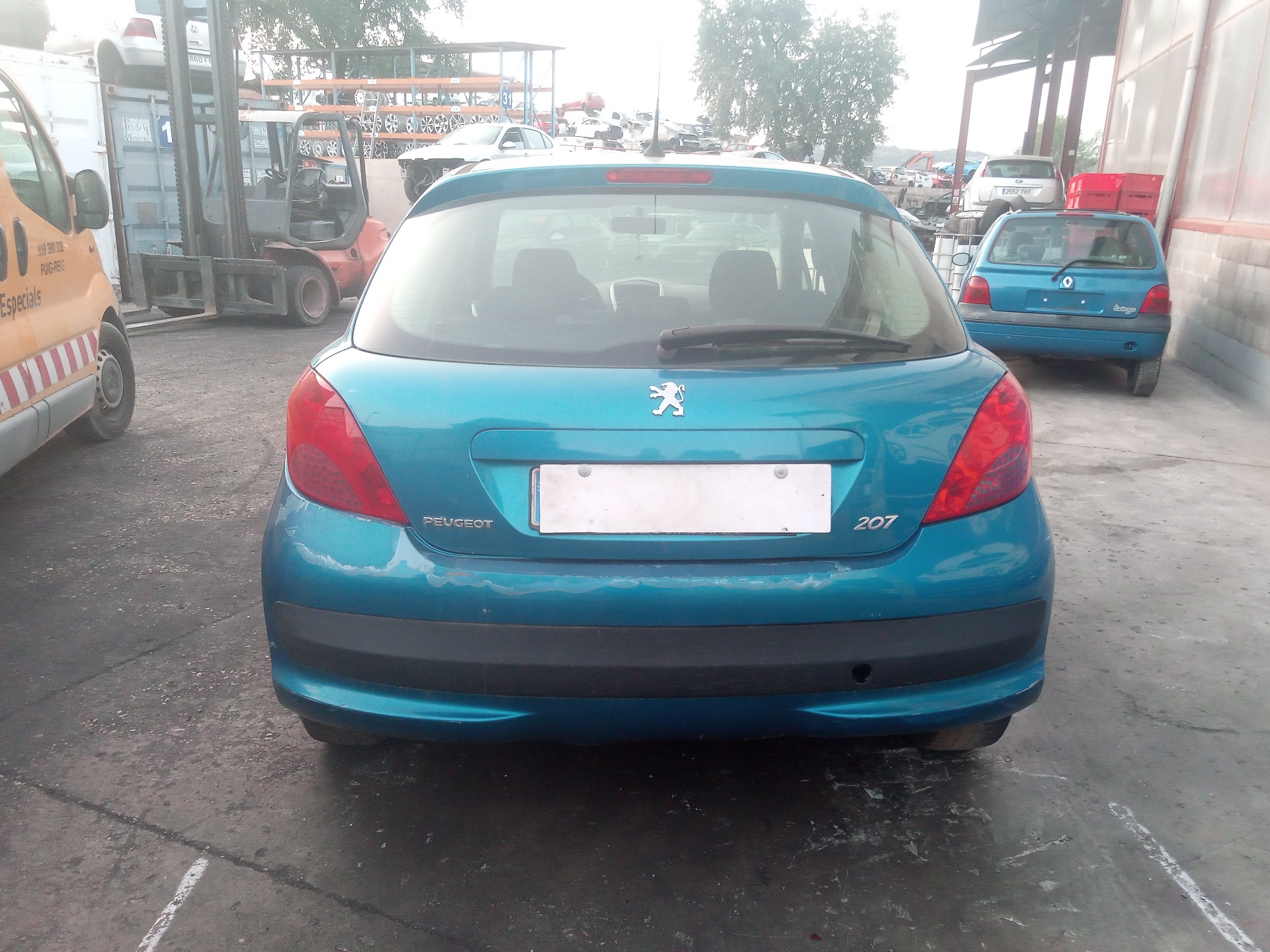 PEUGEOT 207 1 generation (2006-2009) Saugiklių dėžė 9659285380 23802054