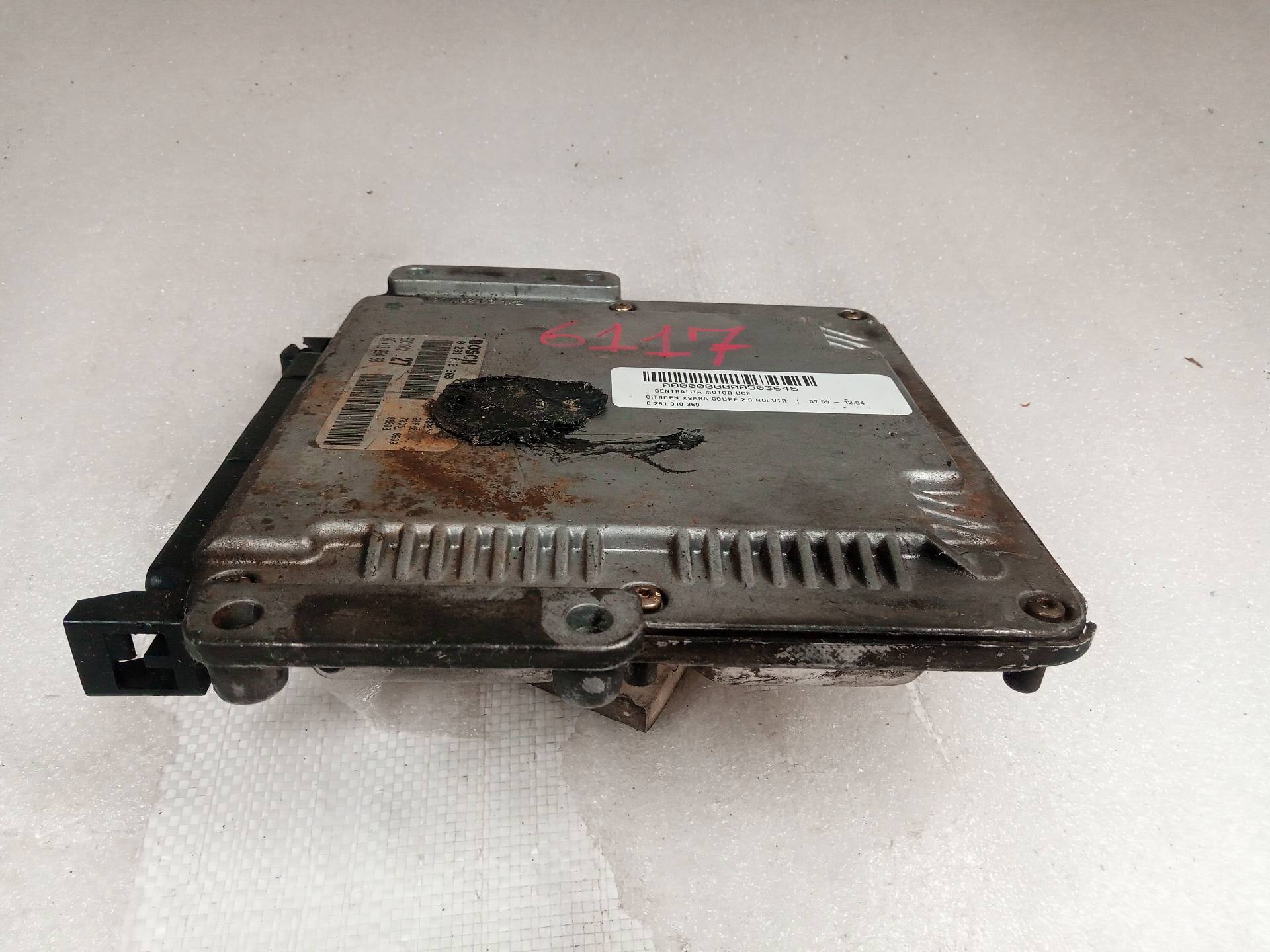 Centralita motor uce RHY 0281010369 de Citroen Xsara (n1) 2000-2005 90 CV - pieza usada