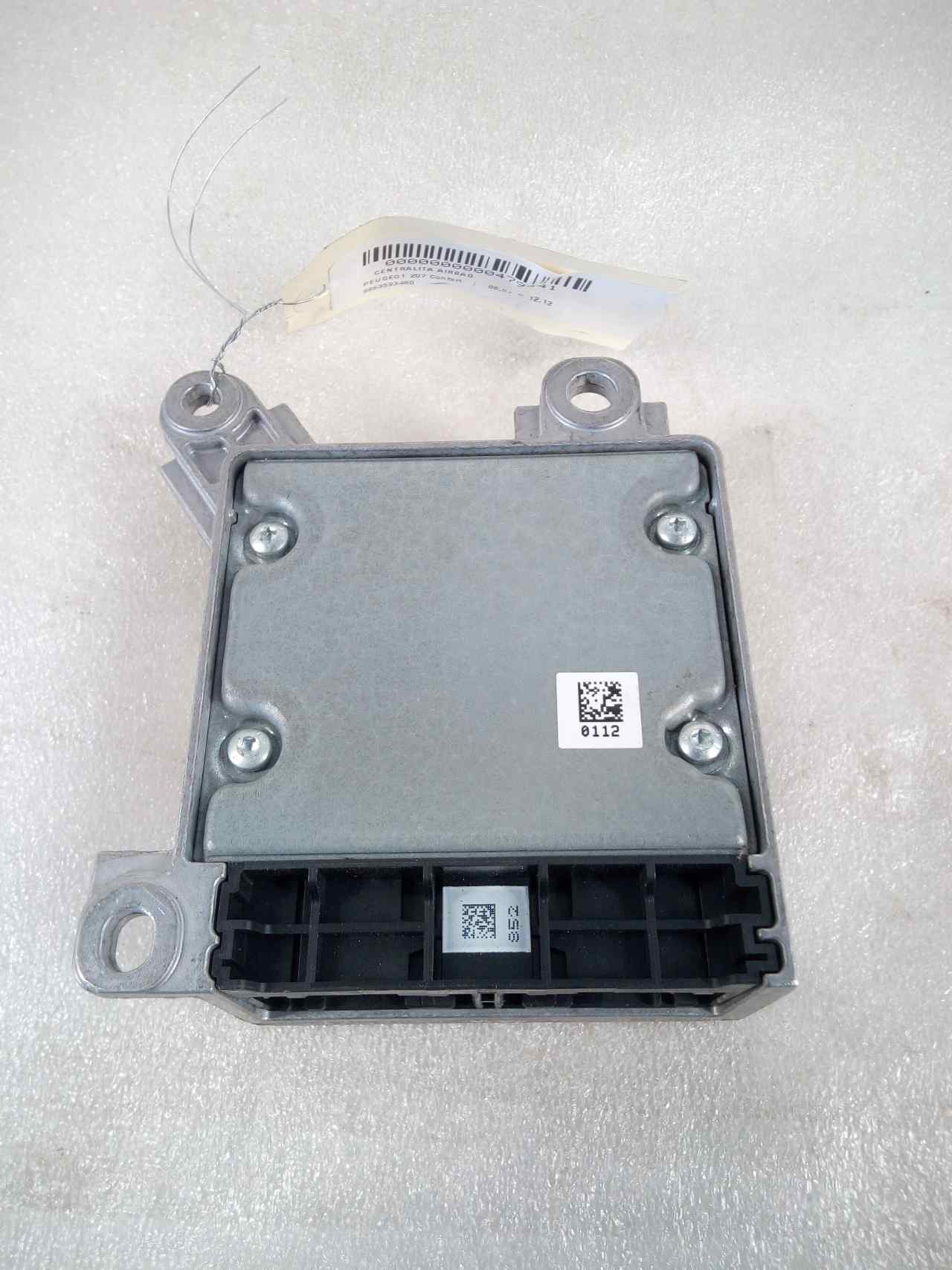 PEUGEOT 207 1 generation (2006-2009) Unitate de control SRS 9663593480 20067891