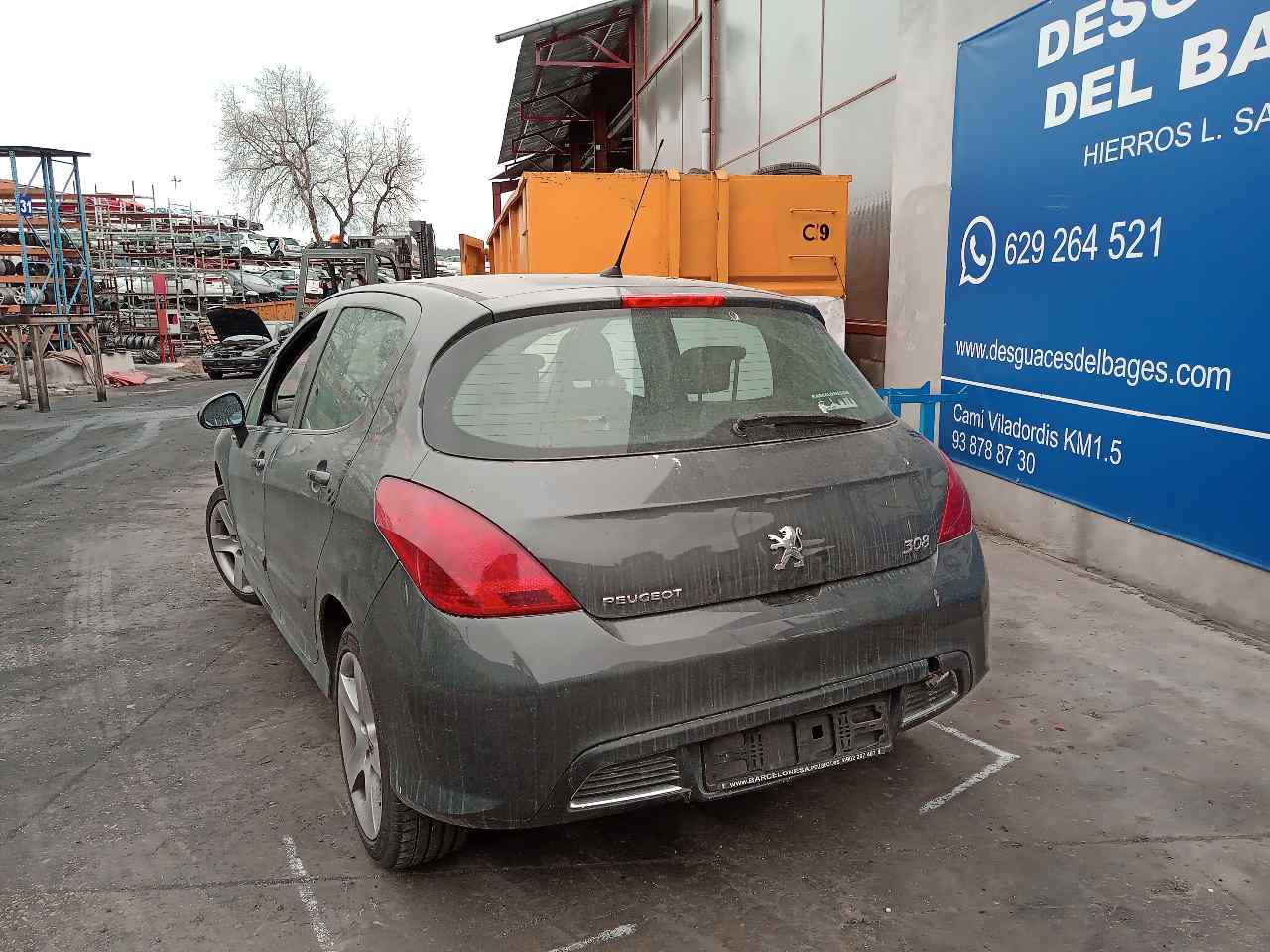 PEUGEOT 308 T7 (2007-2015) Вентилятор диффузора 9680354280 24826741